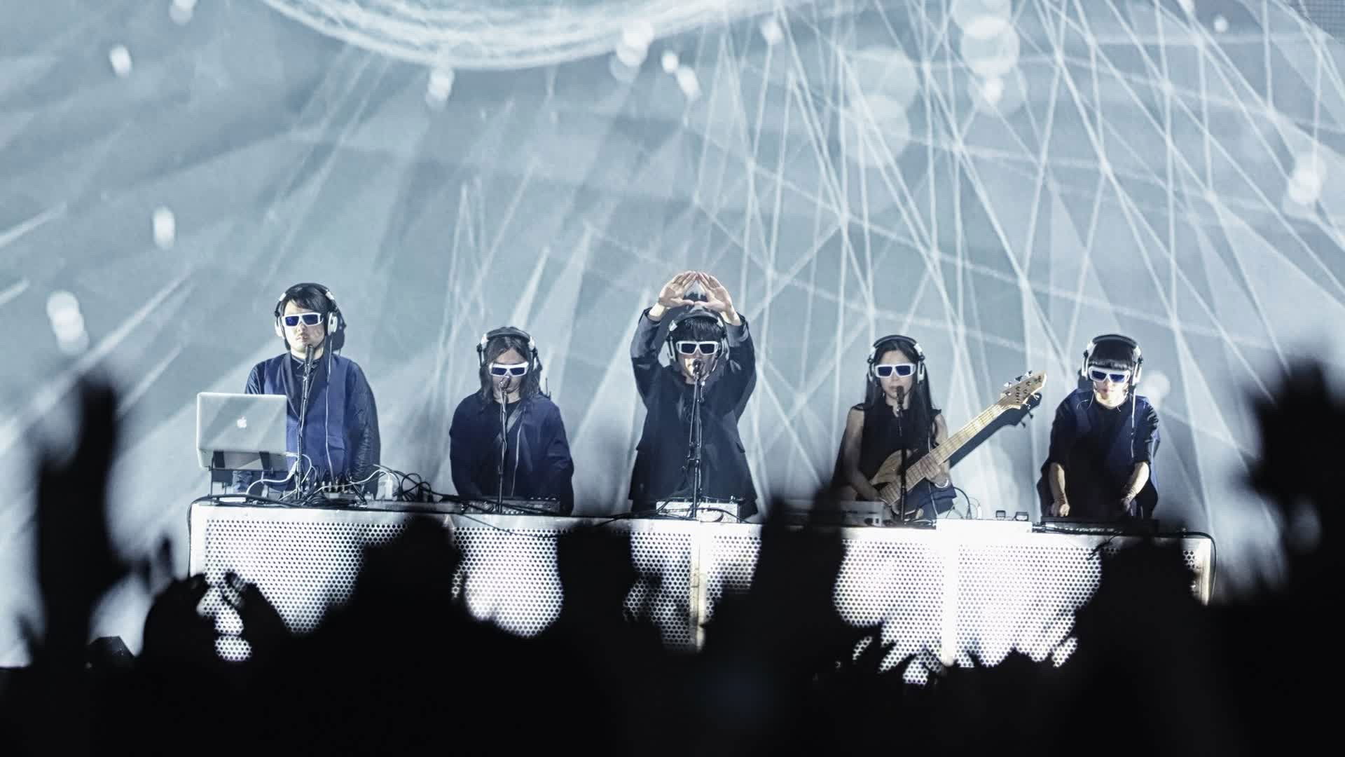 Backdrop for SAKANAQUARIUM 2015-2016 "NF Records launch tour" -LIVE at NIPPON BUDOKAN 2015.10.27-