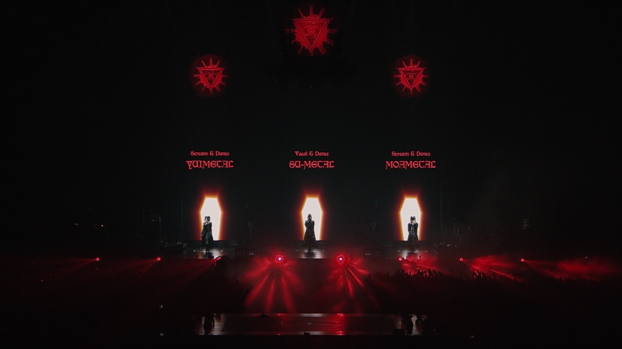 Backdrop for BABYMETAL ‎LEGEND 2015 - NEW YEAR FOX FESTIVAL