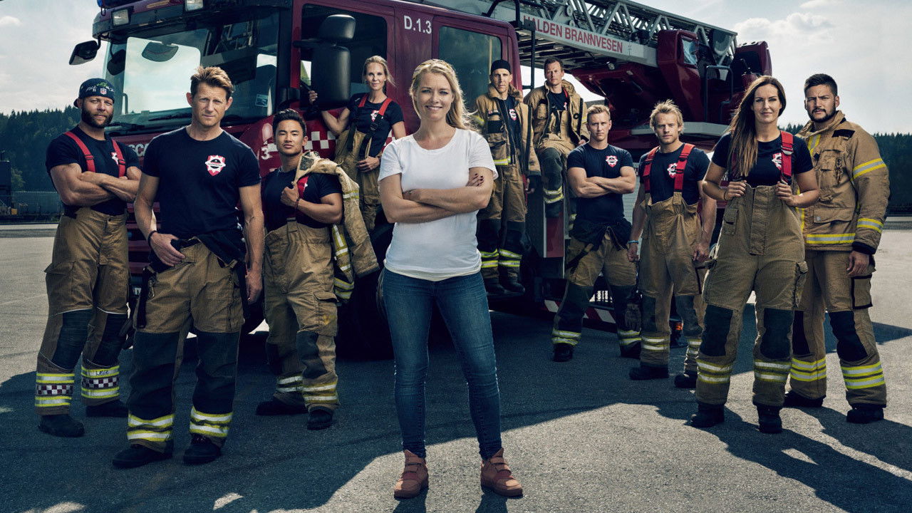 Backdrop for Norges beste brannmann
