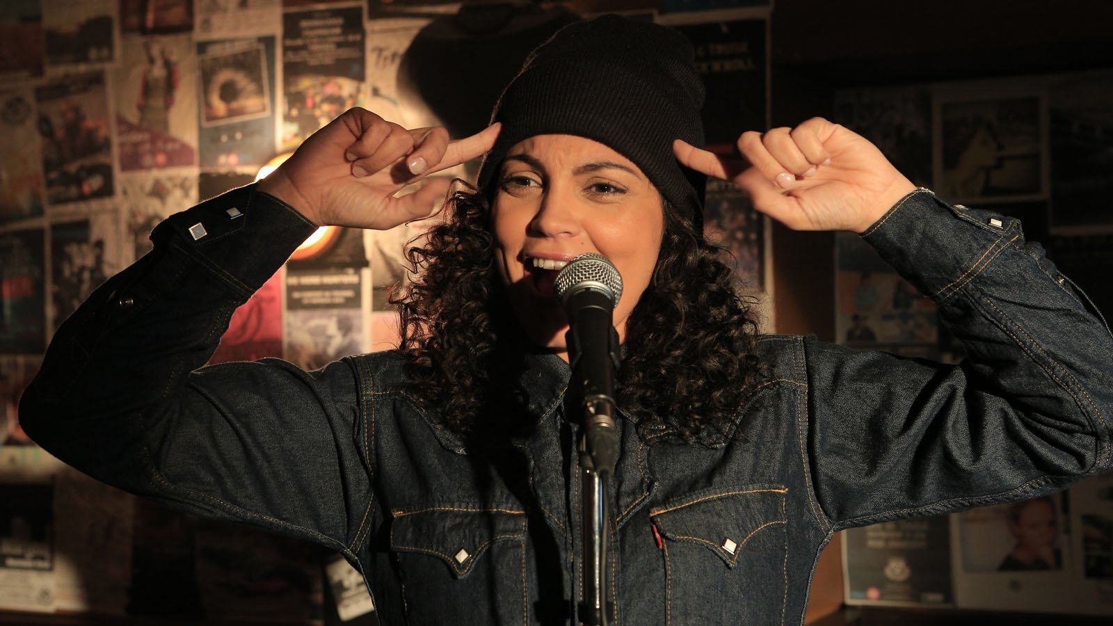 Backdrop for Stand Up Girl