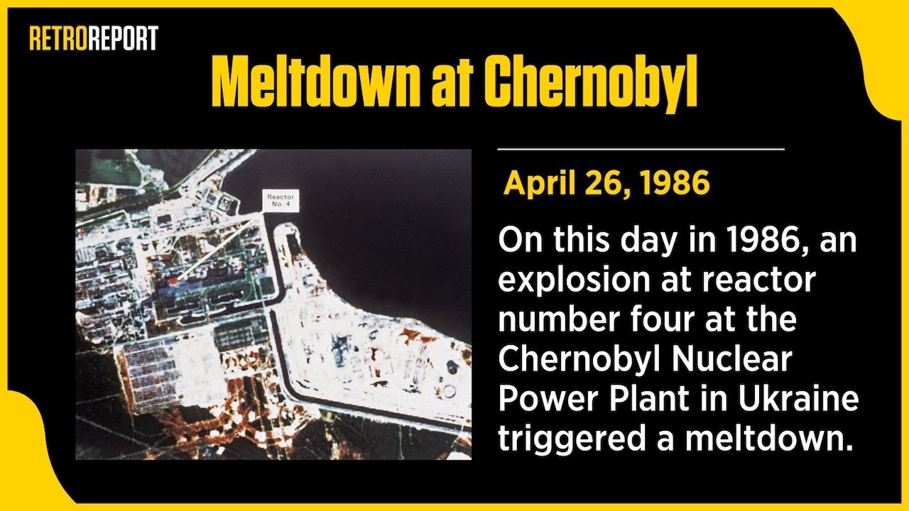 Backdrop for Meltdown in Chernobyl