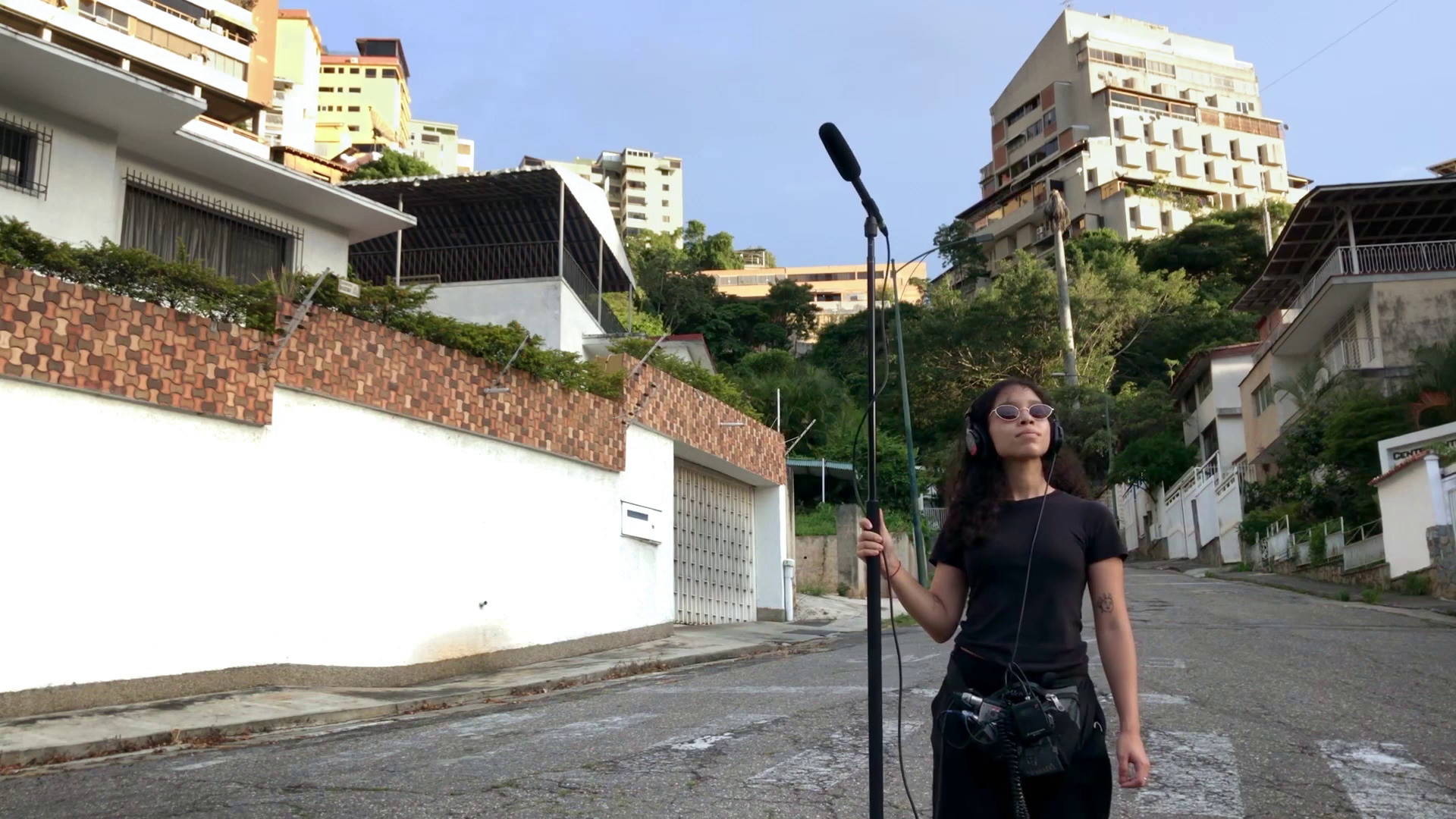 Backdrop for La Sonidista