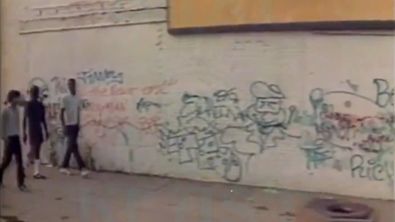 Backdrop for The Writing on the Wall