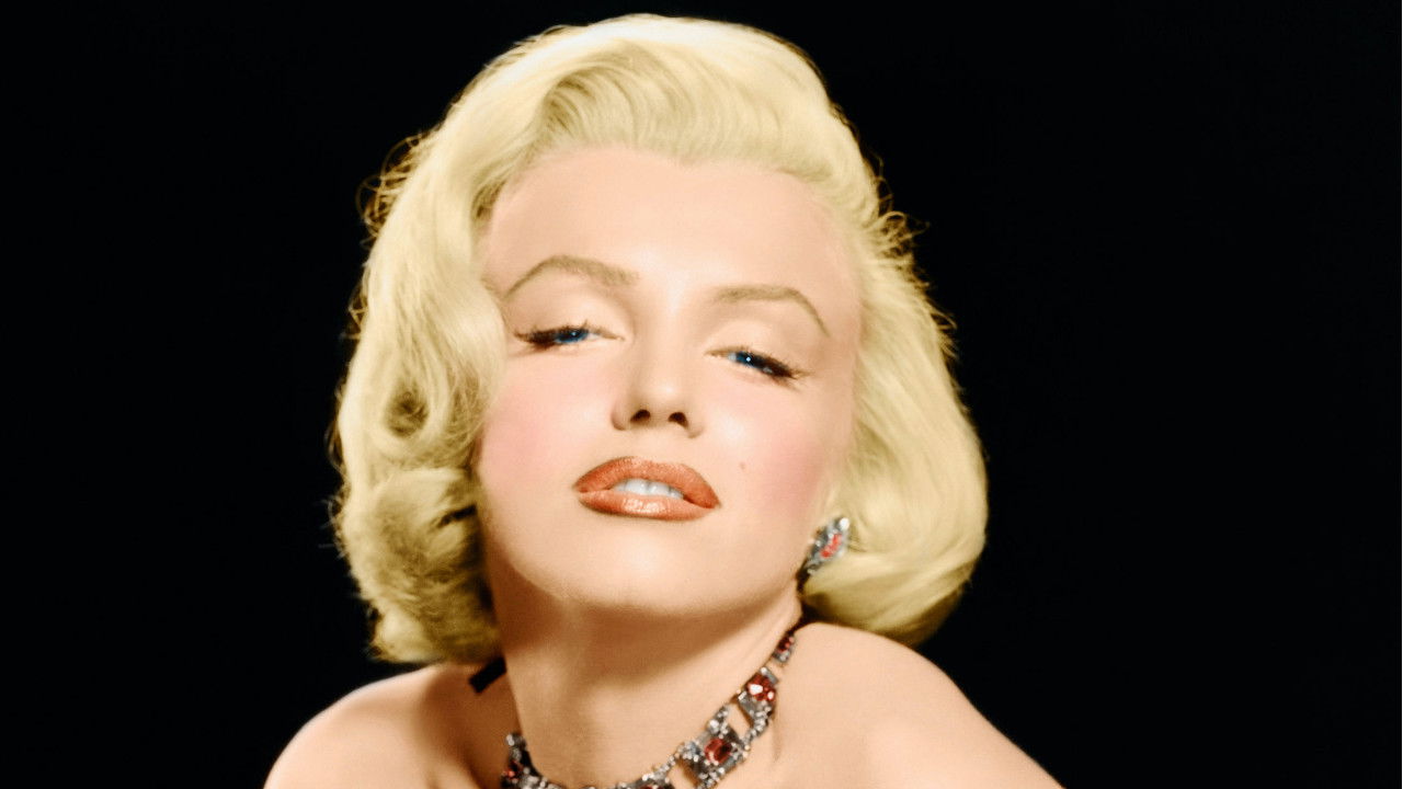 Backdrop for Marilyn Monroe: Portrait of a Legend...Suicide Or Murder?
