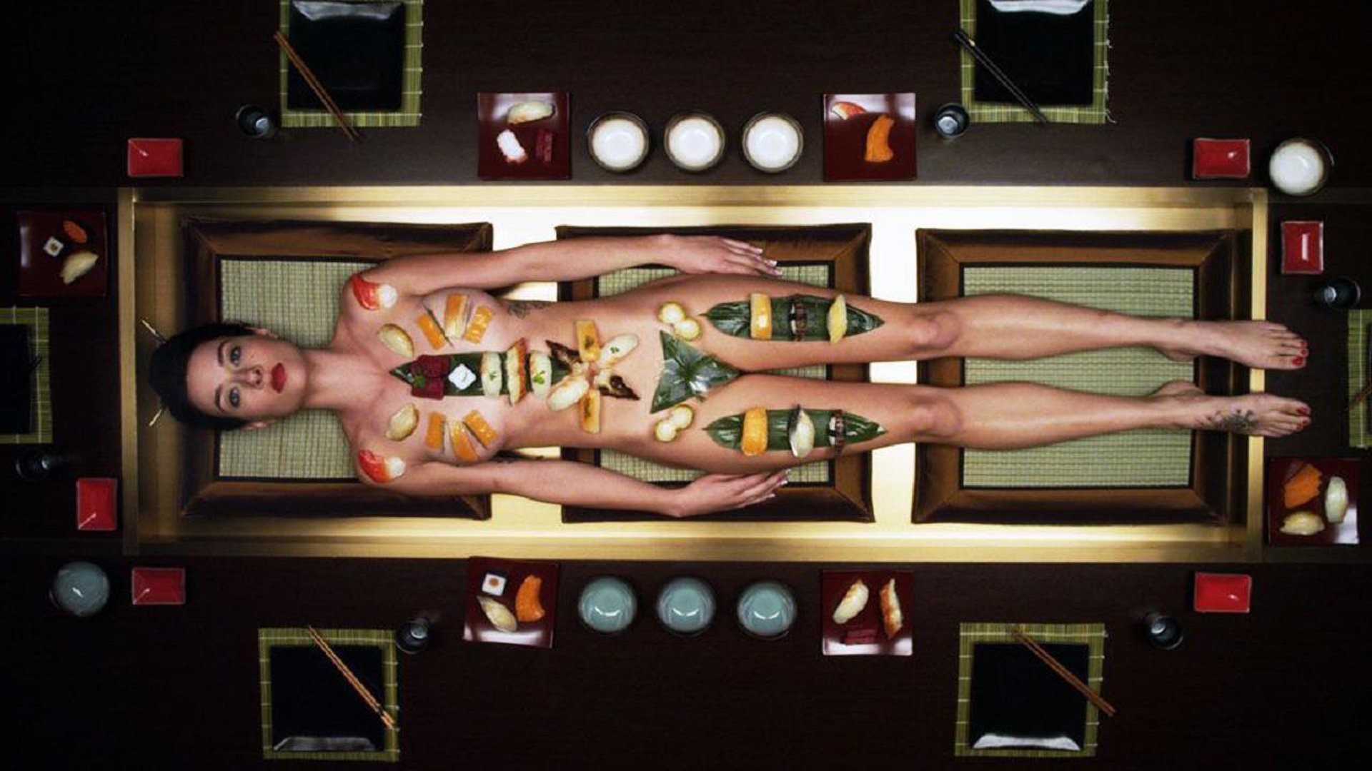 Backdrop for Sushi Girl