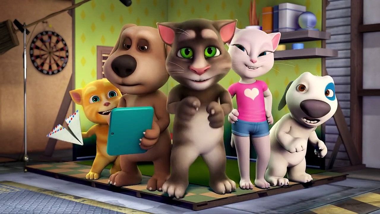 Backdrop for Talking Tom and Friends