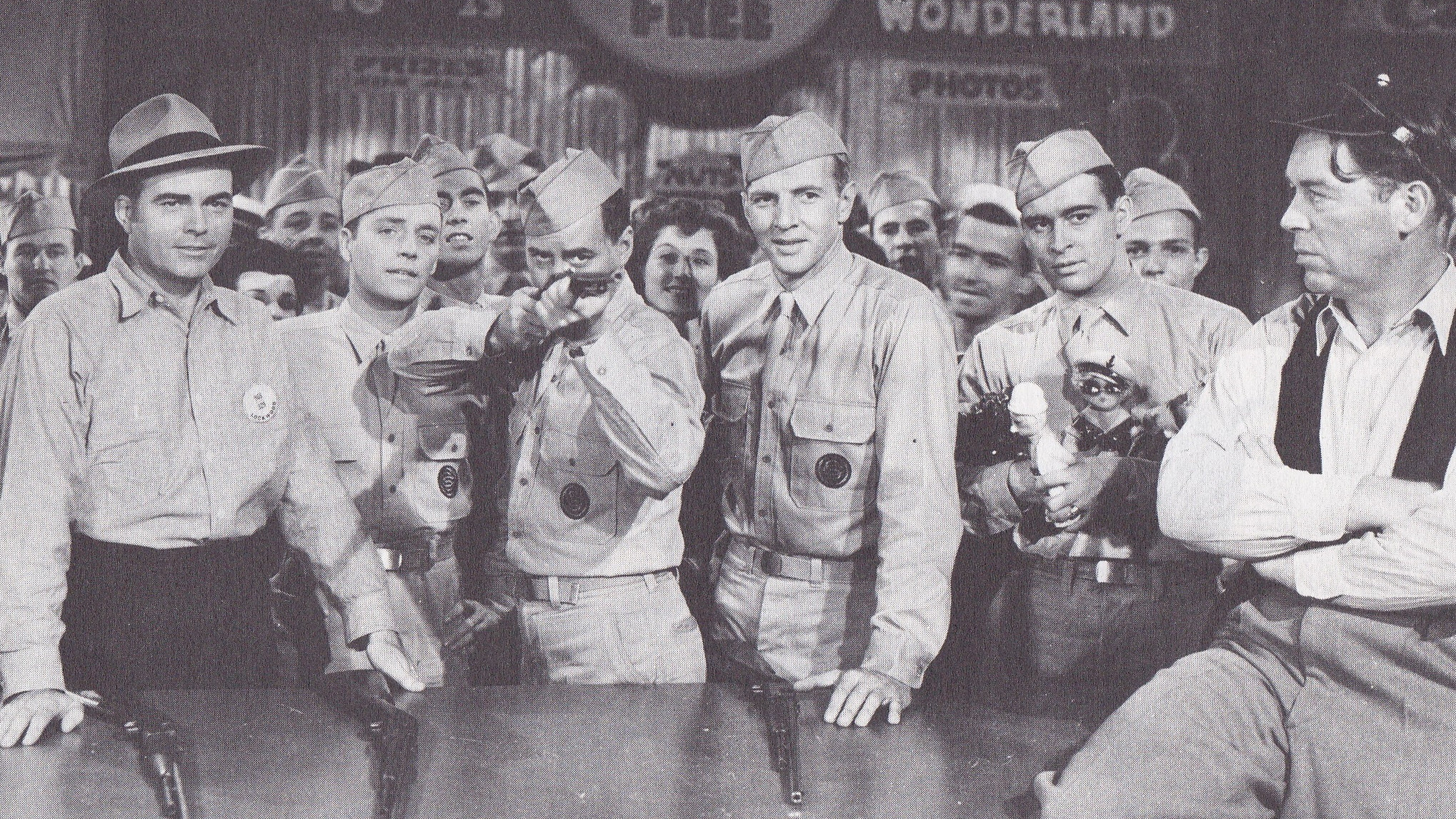 Backdrop for There's Something About a Soldier