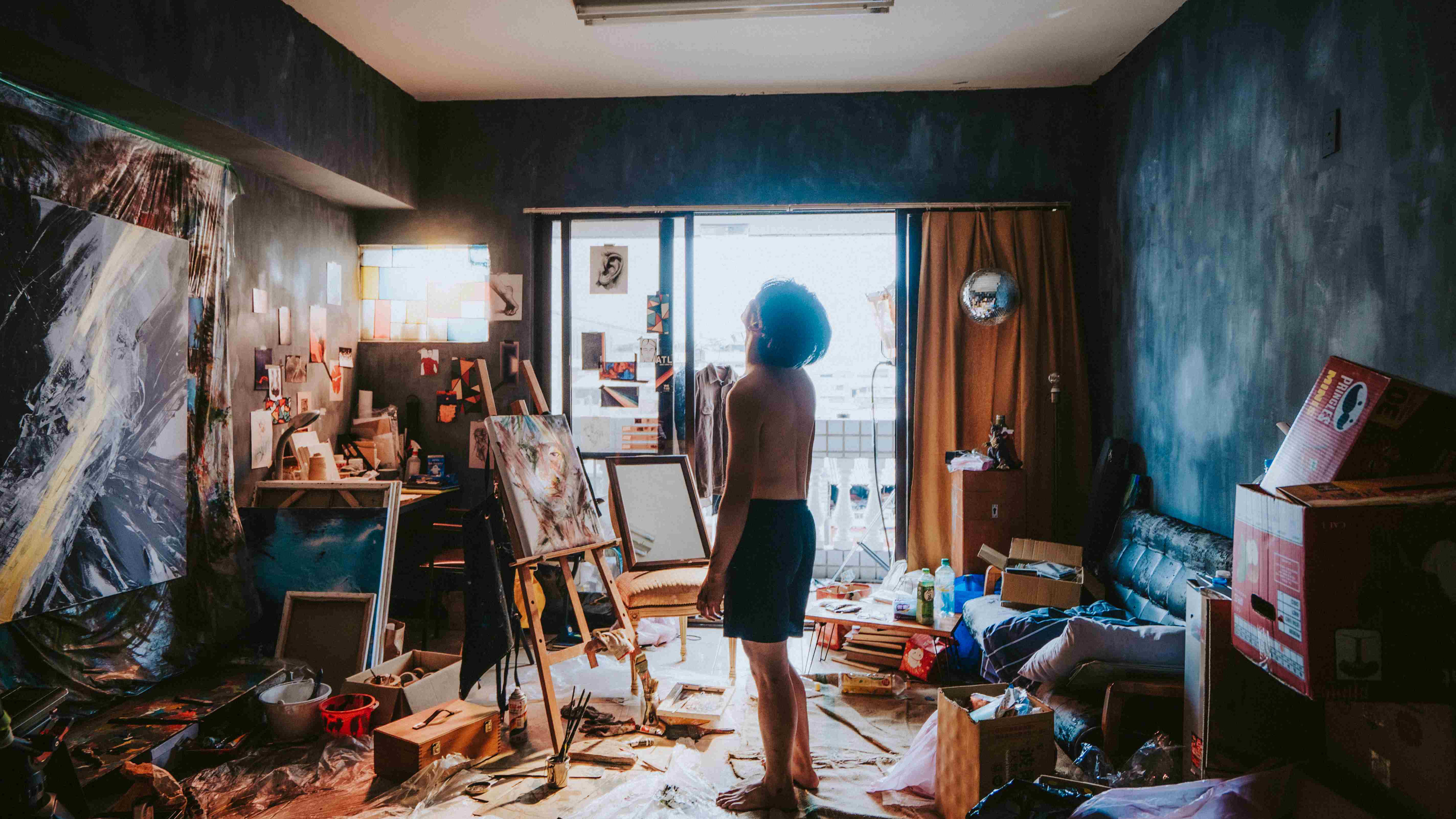 Backdrop for A Misfit Tiger