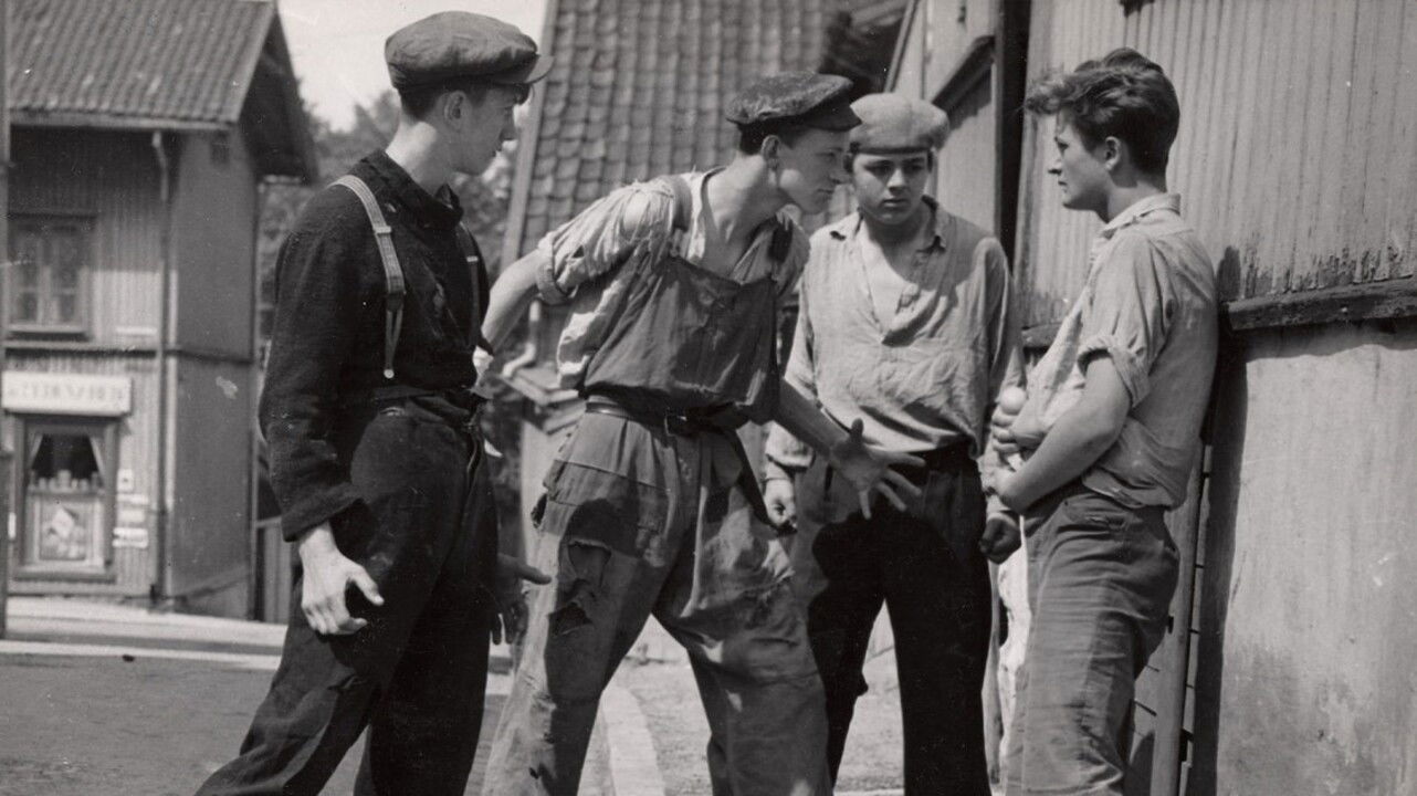 Backdrop for Boys from the Streets