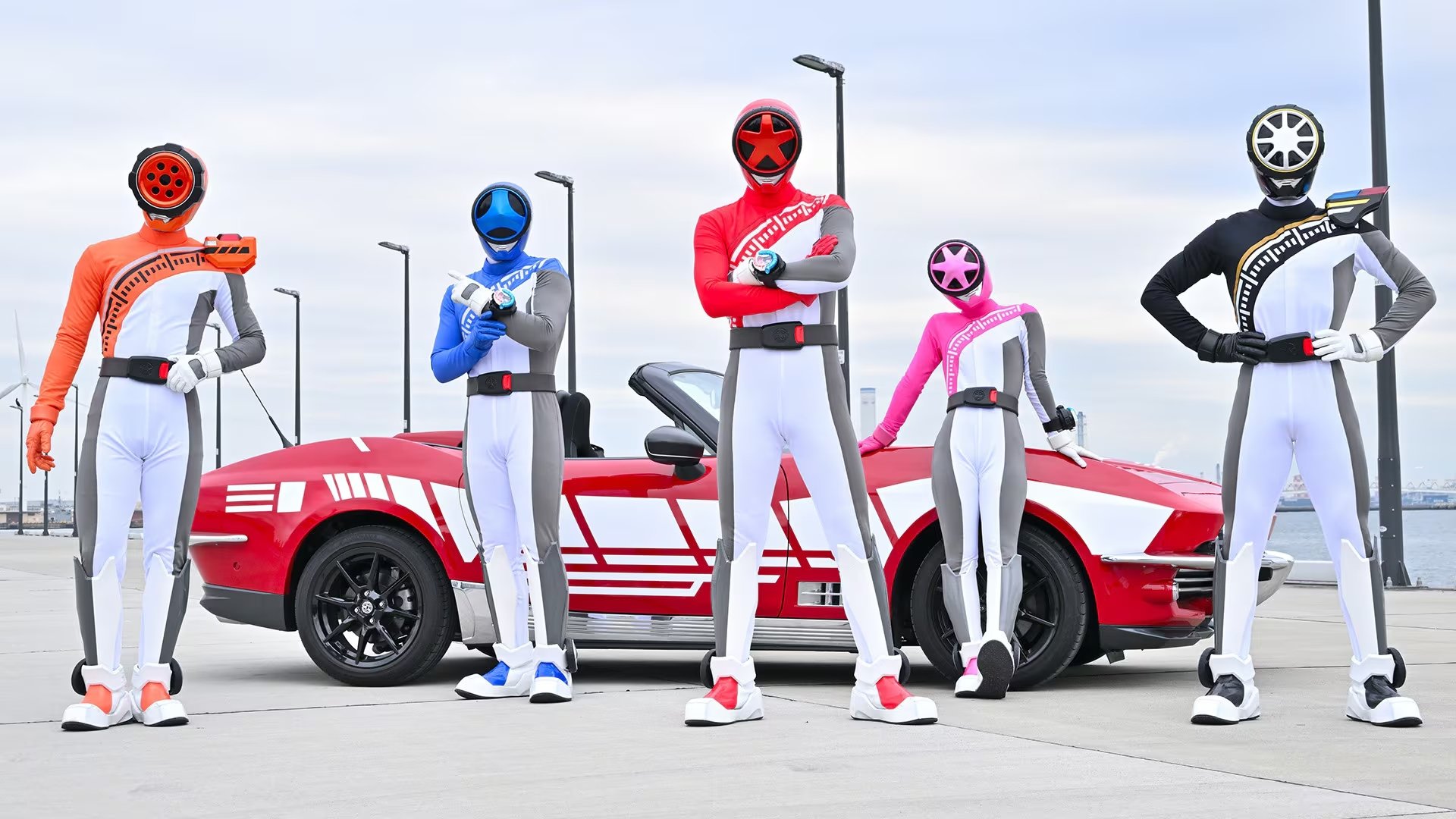 Backdrop for Bakuage Sentai Boonboomger