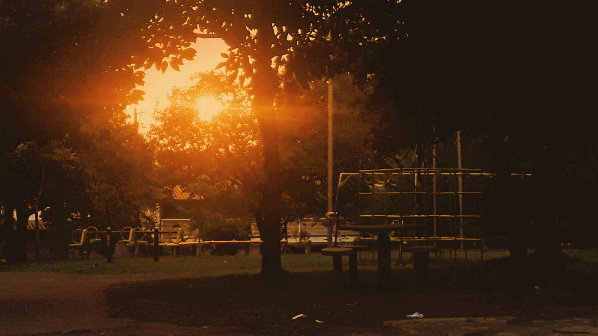 Backdrop for A Necessary Goodbye