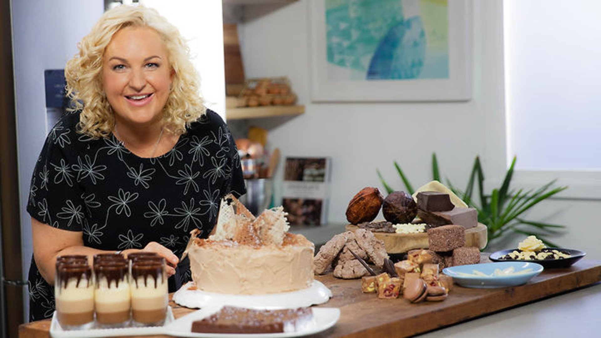 Backdrop for The Chocolate Queen