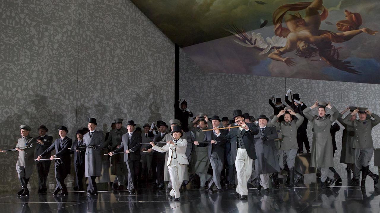 Backdrop for The Metropolitan Opera: Un Ballo in Maschera