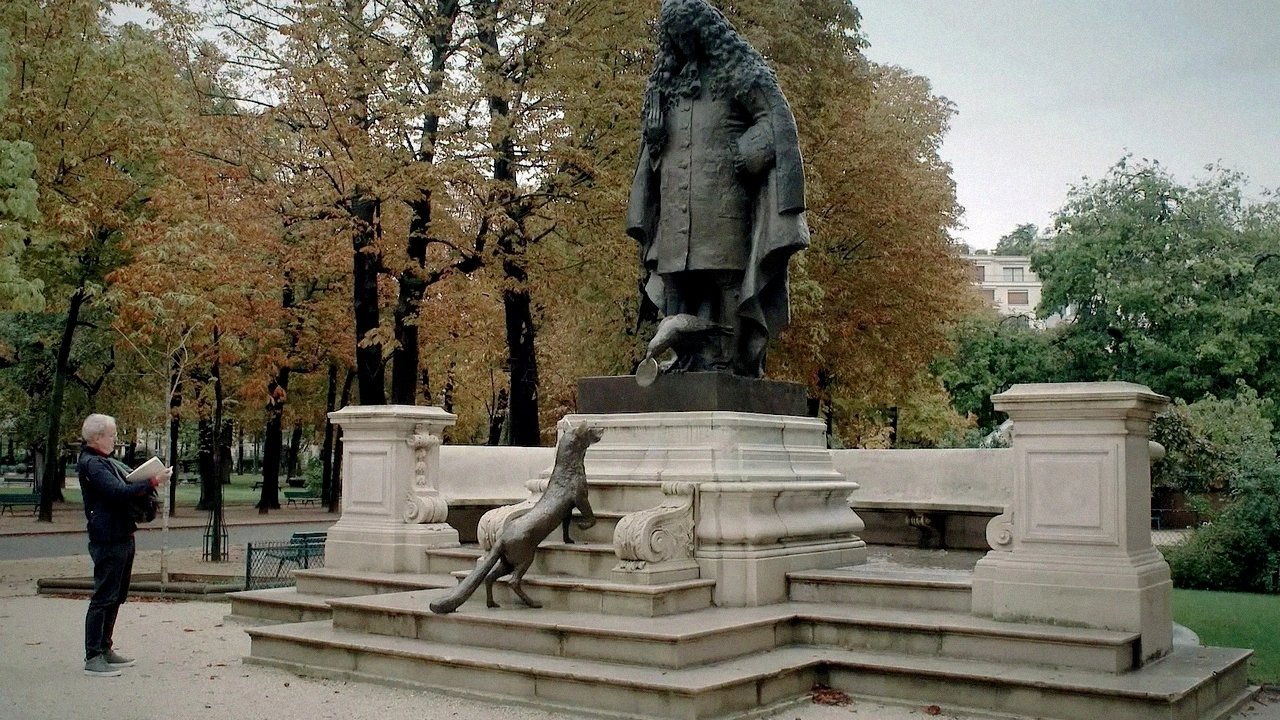 Backdrop for Jean de la Fontaine and His Fables