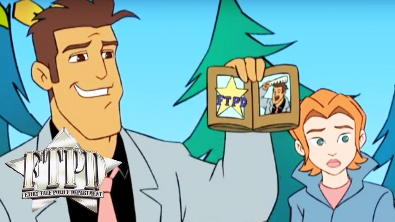 Backdrop for Fairy Tale Police Department