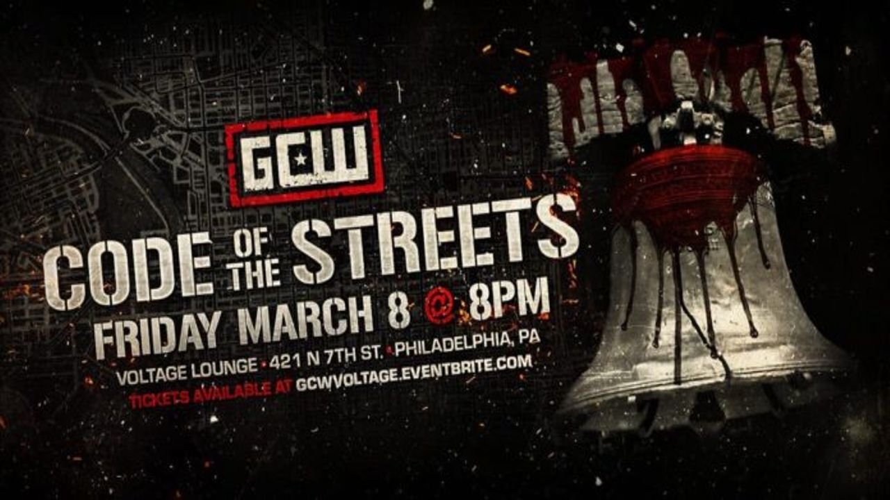 Backdrop for GCW Code Of The Streets