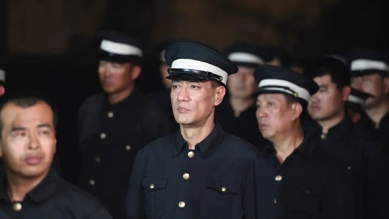 Backdrop for The First People's City Found By The Chinese Communist Party