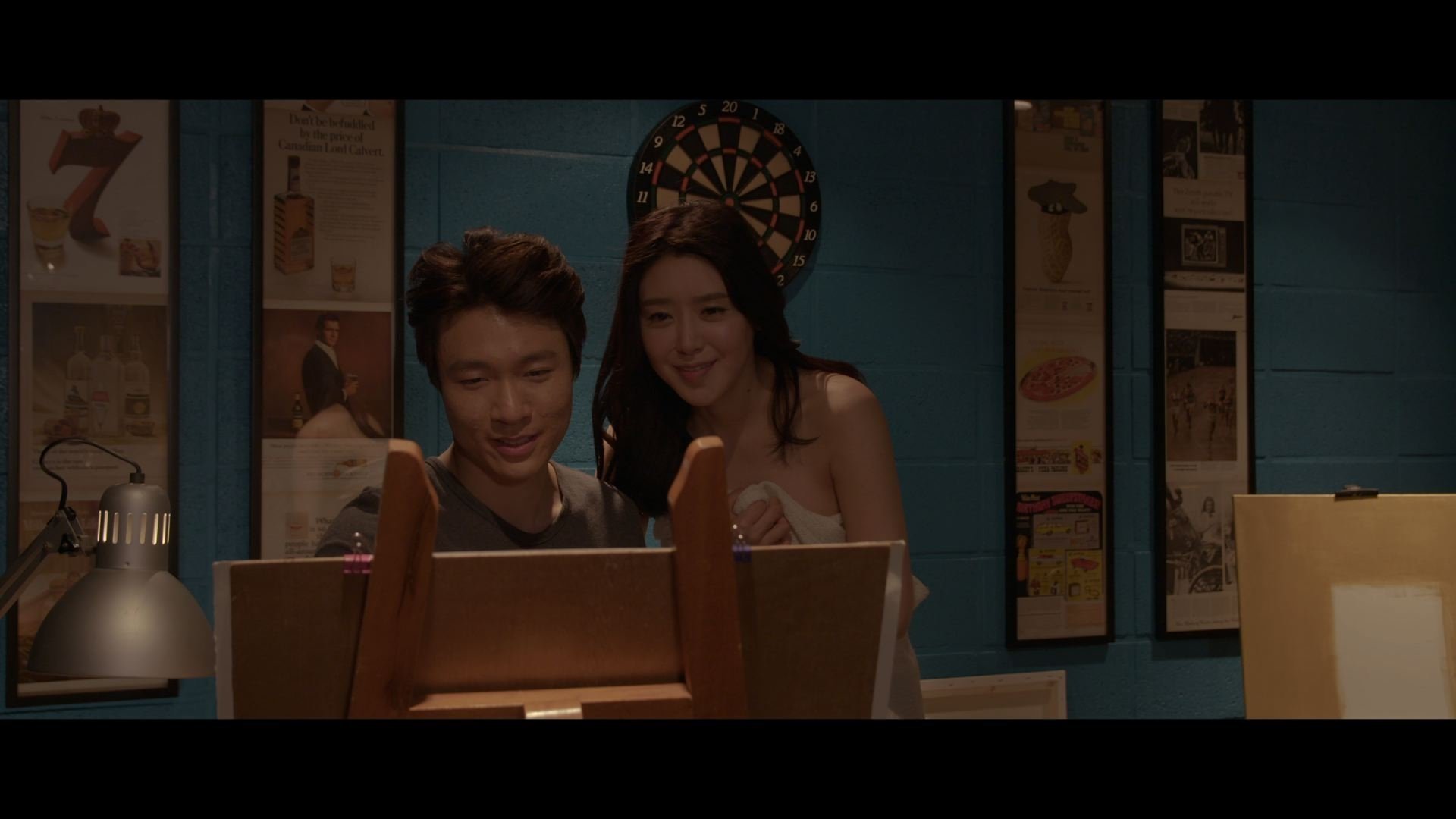 Backdrop for Money Tasting