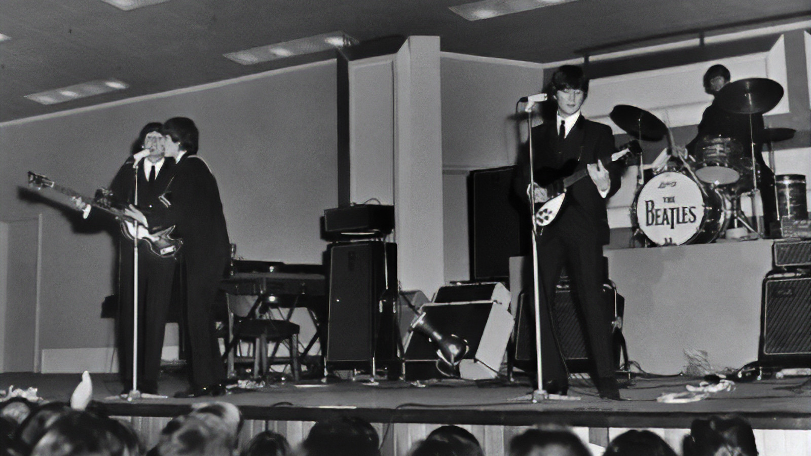 Backdrop for The Beatles Sing for Shell