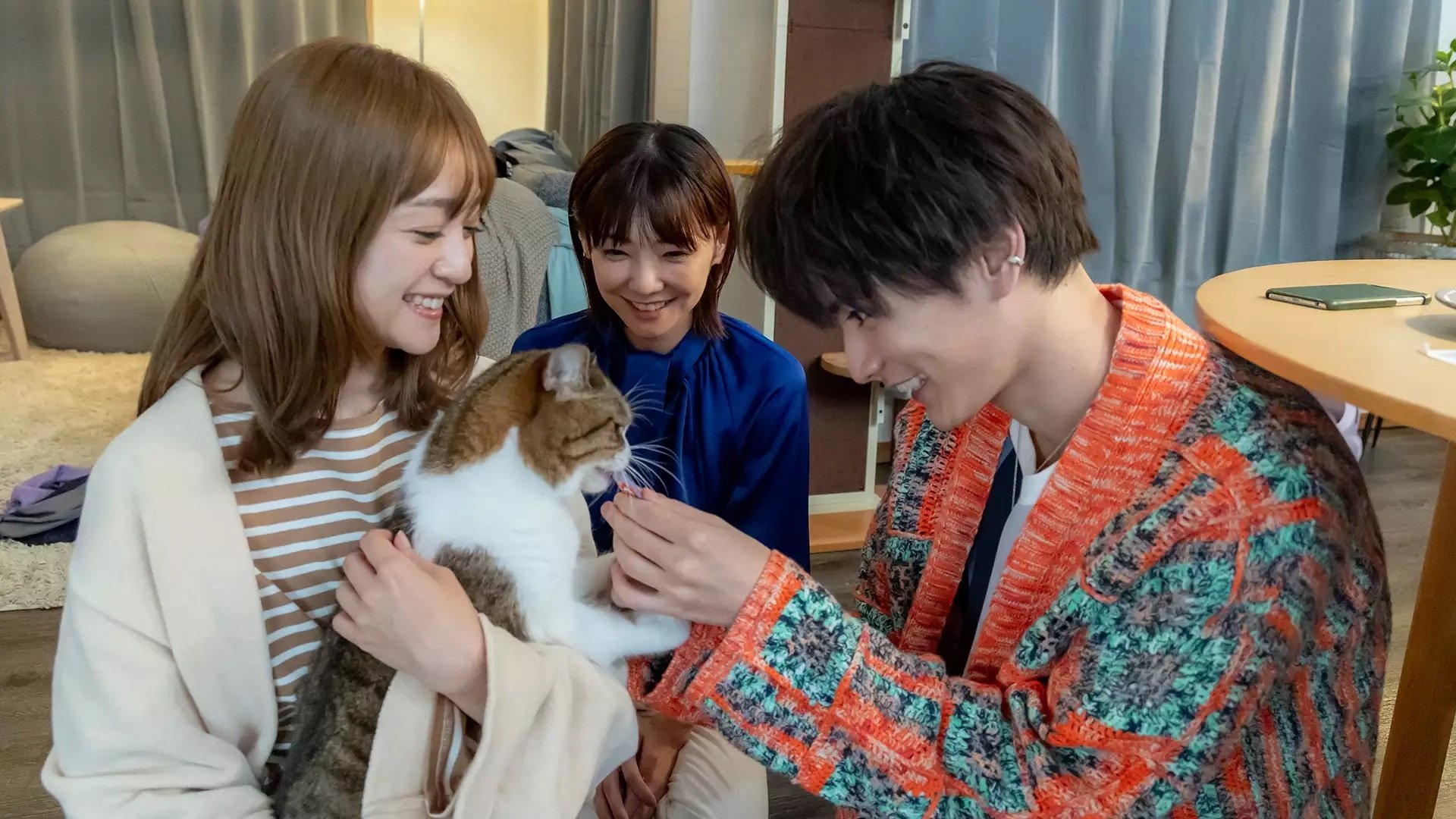 Backdrop for Crescent Moon and Cats