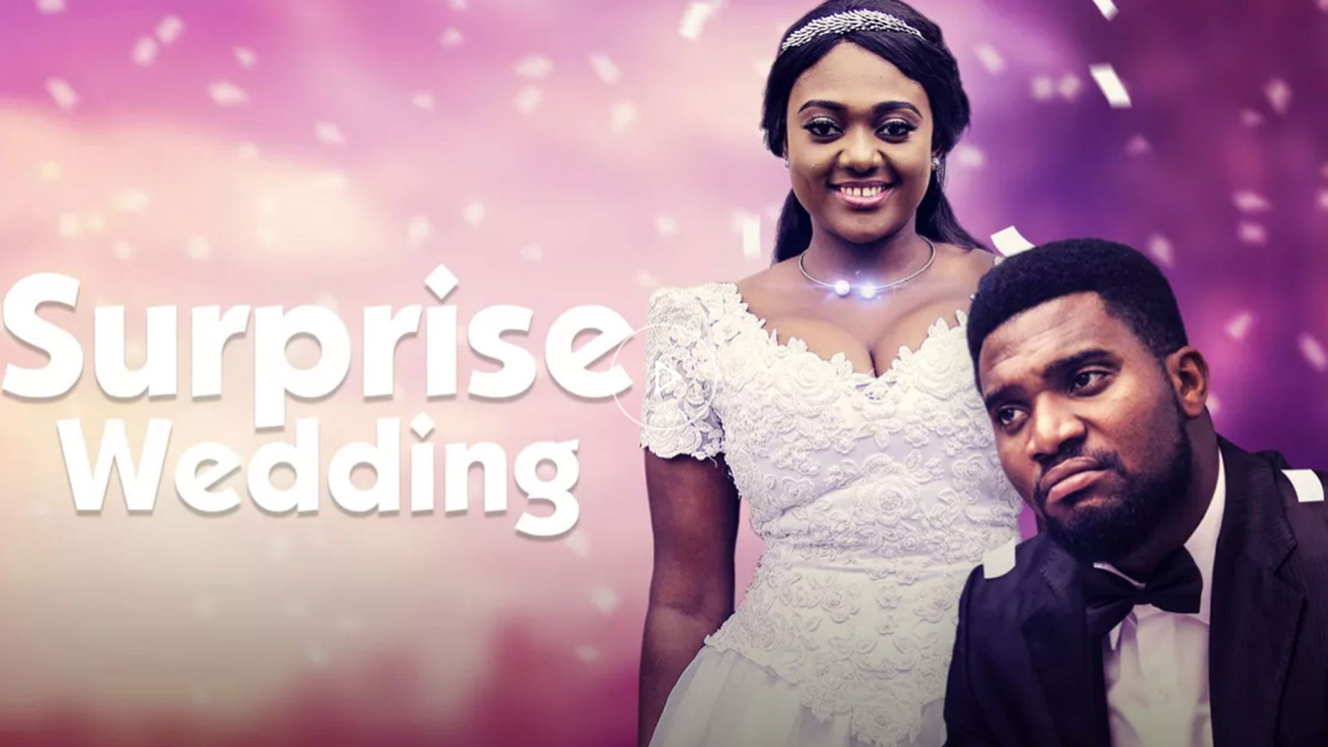 Backdrop for Surprise Wedding