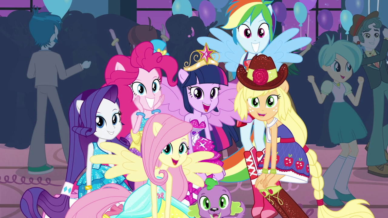 Backdrop for My Little Pony: Equestria Girls - Through The Mirror