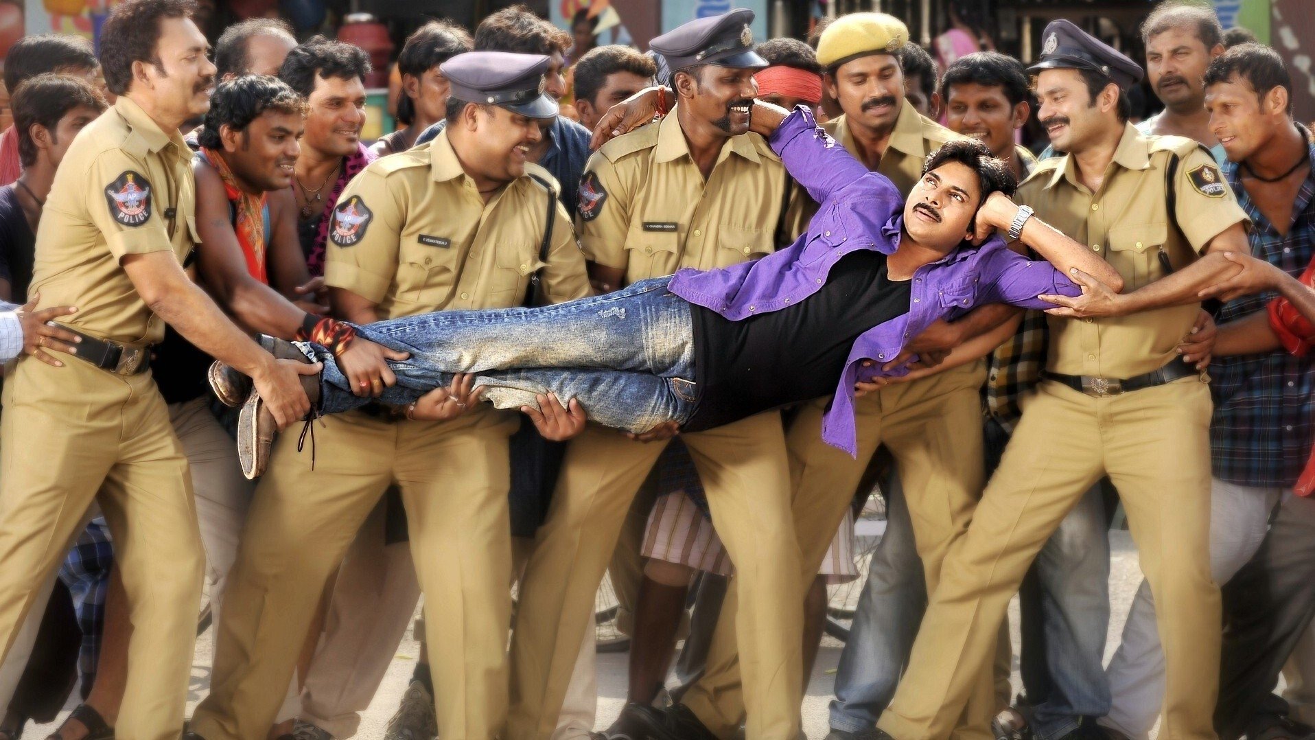 Backdrop for Gabbar Singh