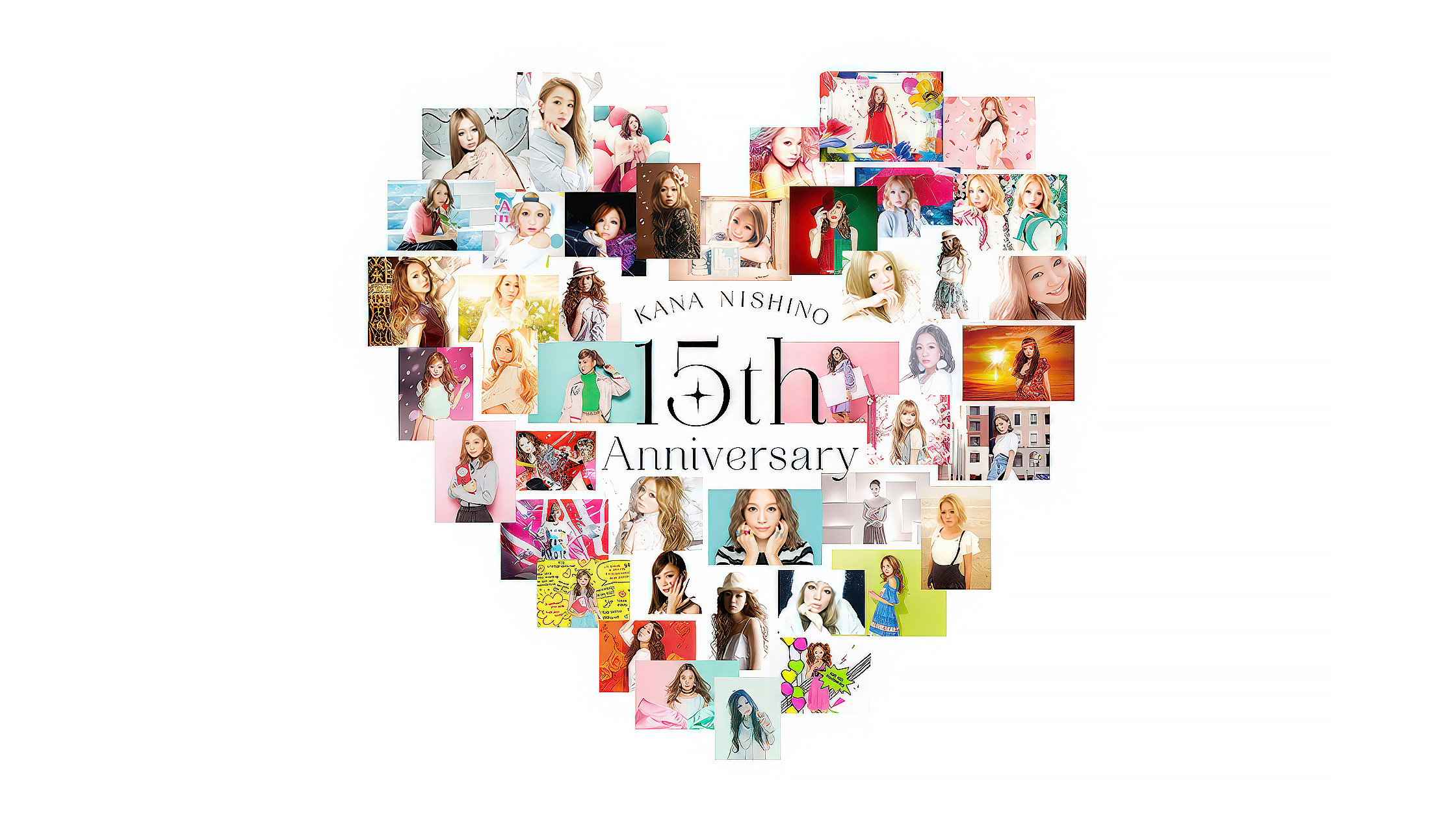 Backdrop for Nishino Kana - MV Collection ~ALL TIME BEST 15th Anniversary~