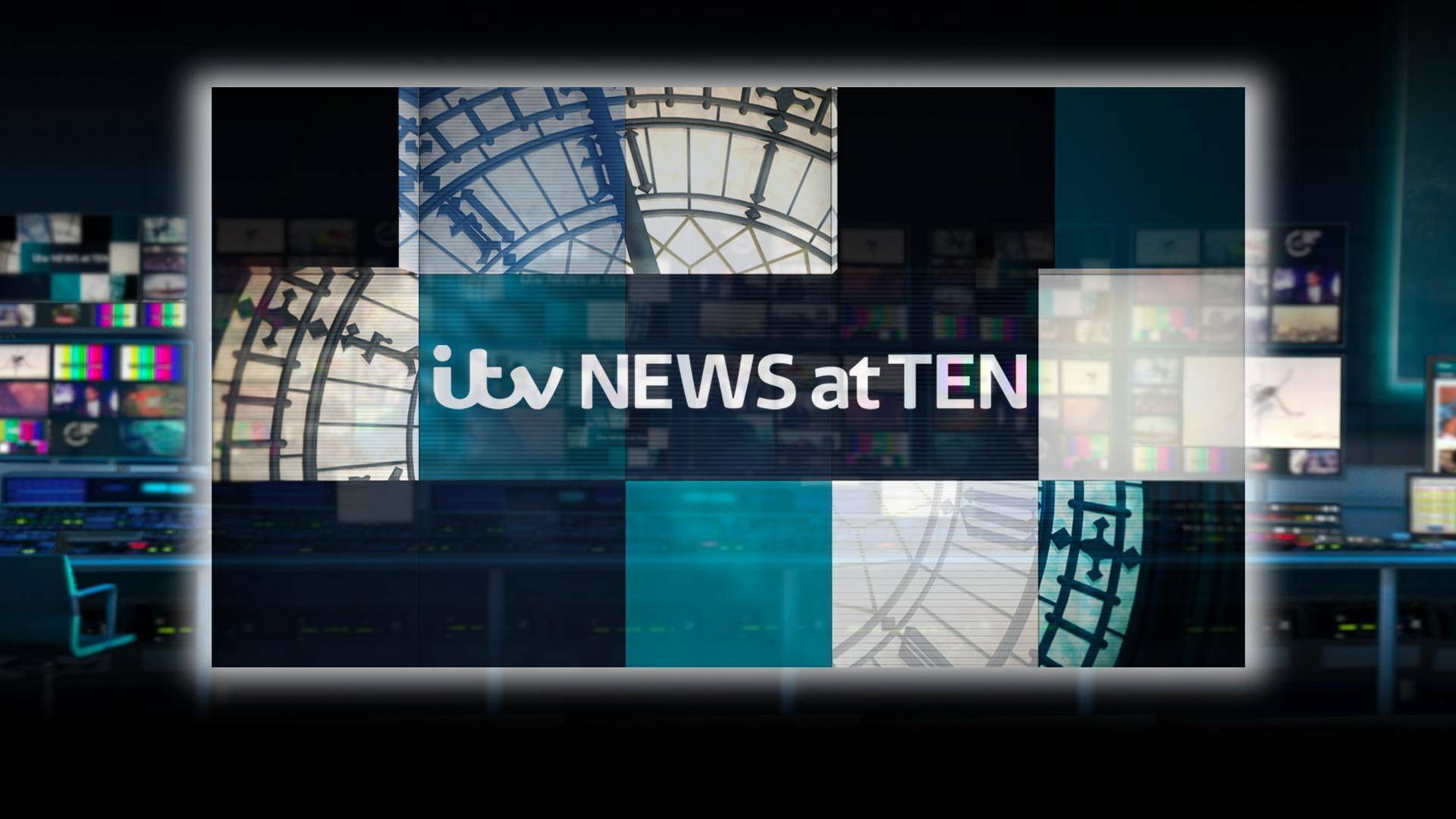 Backdrop for ITV News at Ten