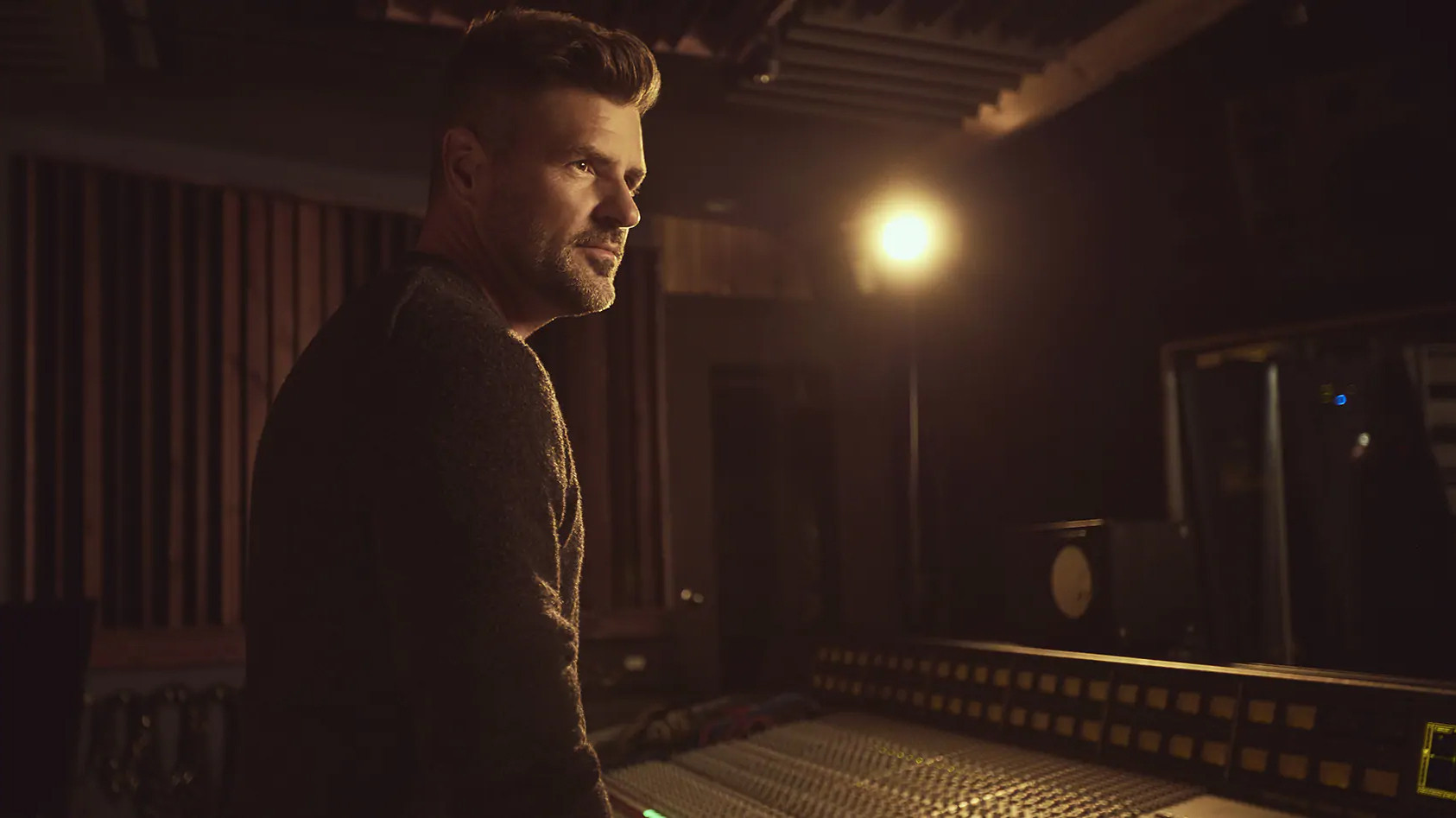 Backdrop for En studio