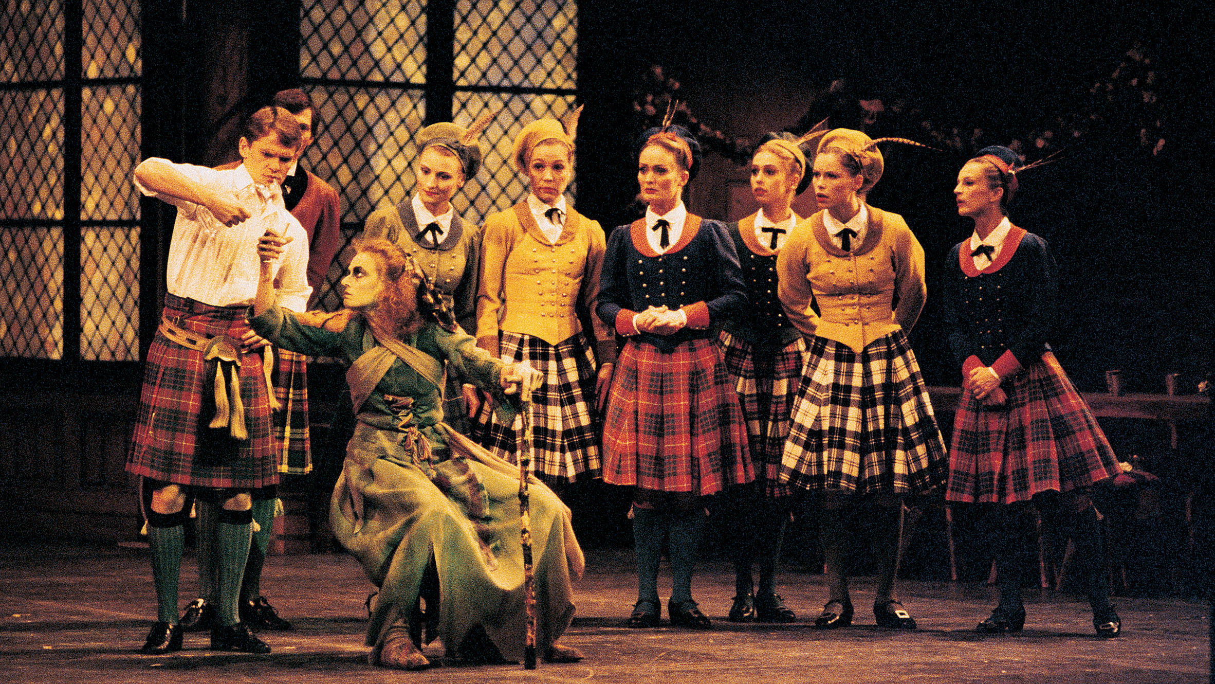 Backdrop for La Sylphide - The Royal Danish Ballet