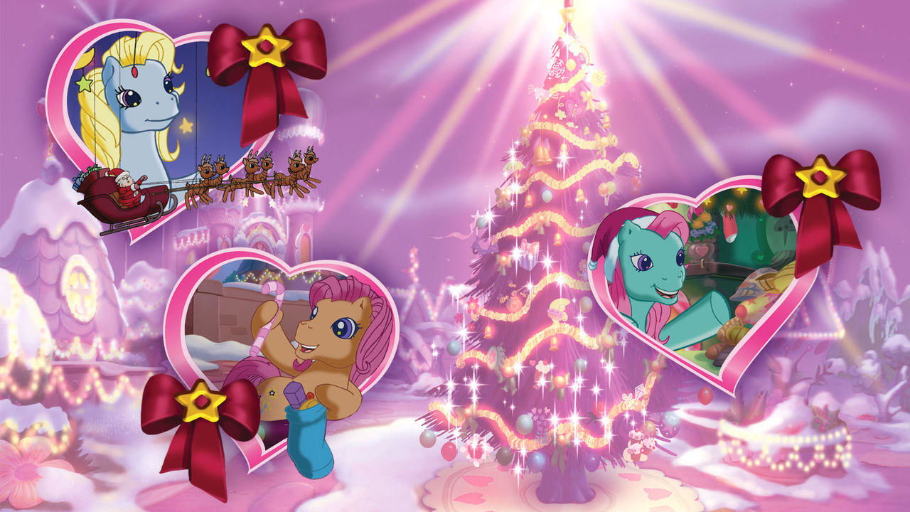 Backdrop for My Little Pony: A Very Minty Christmas
