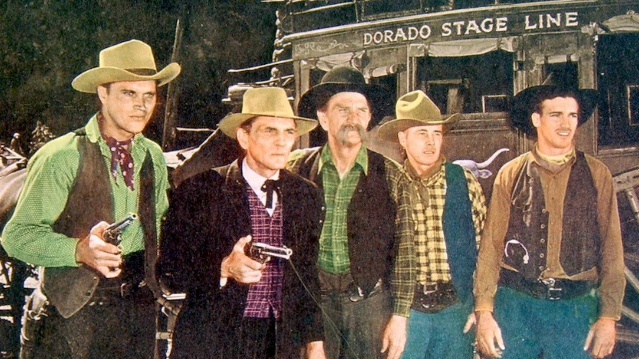 Backdrop for Great Stagecoach Robbery