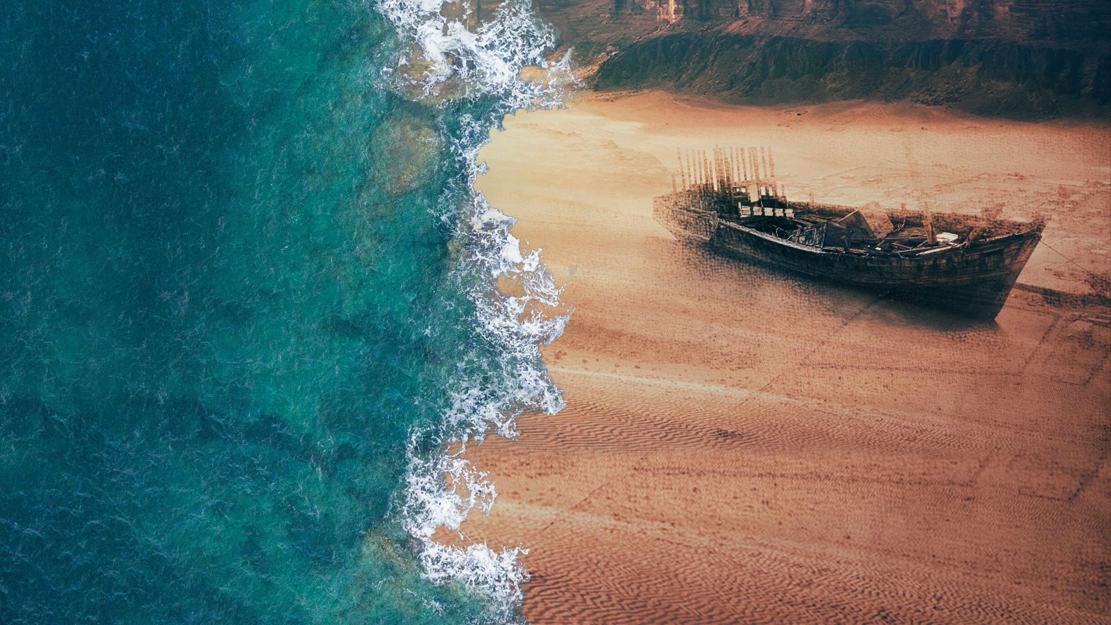 Backdrop for Drain the Oceans