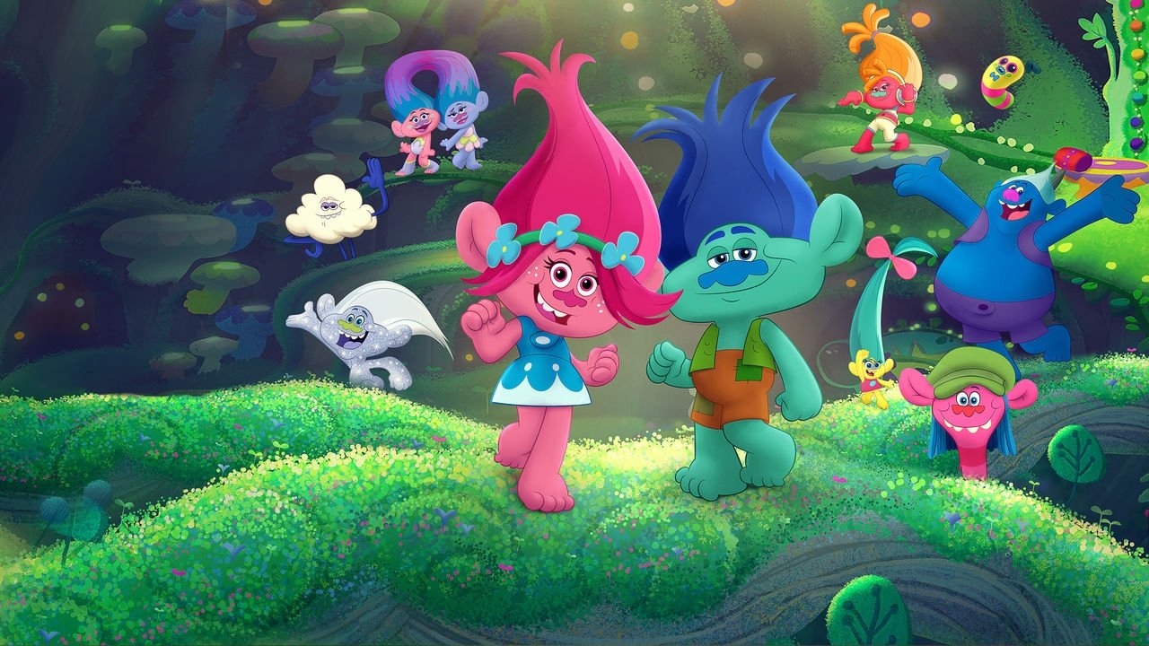 Backdrop for Trolls: The Beat Goes On!