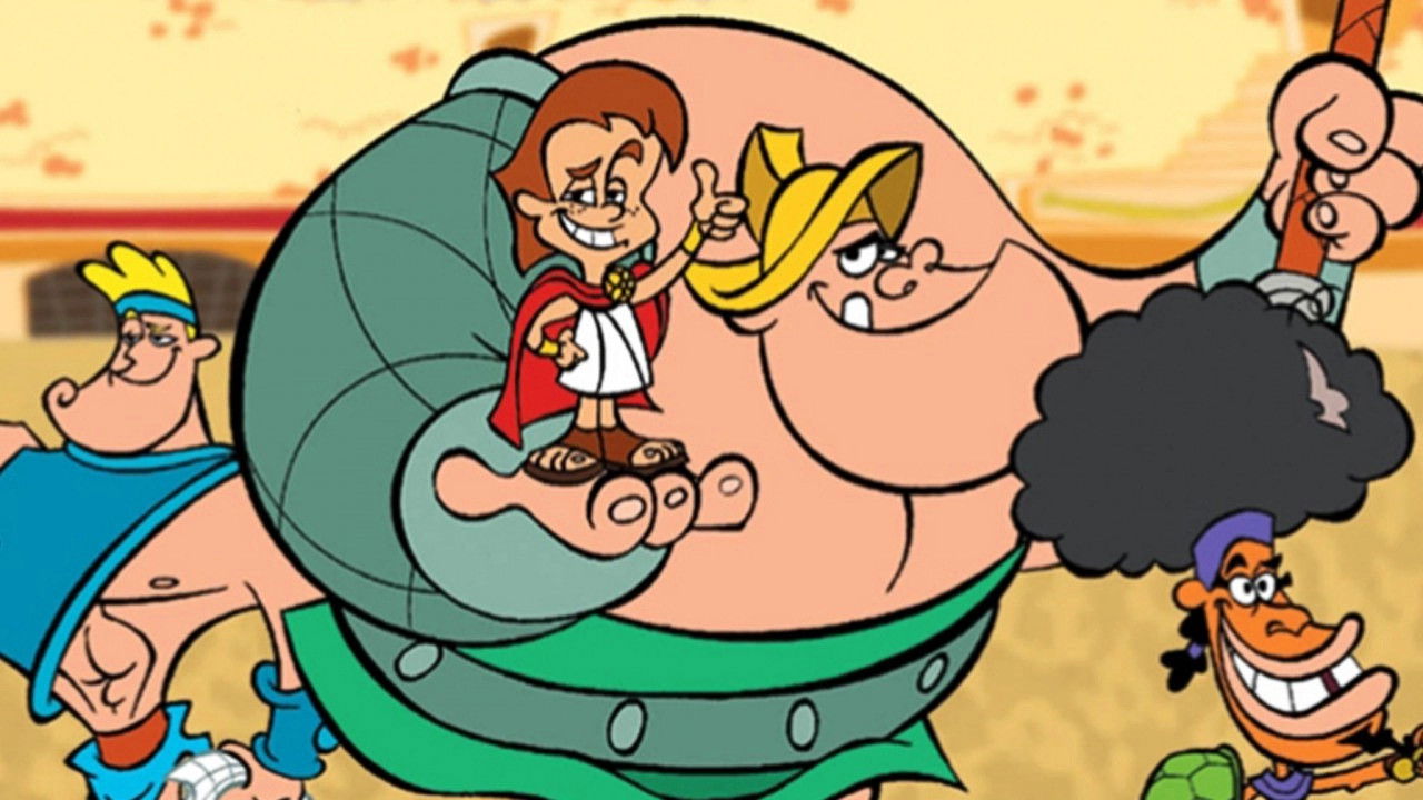 Backdrop for Gladiator Academy