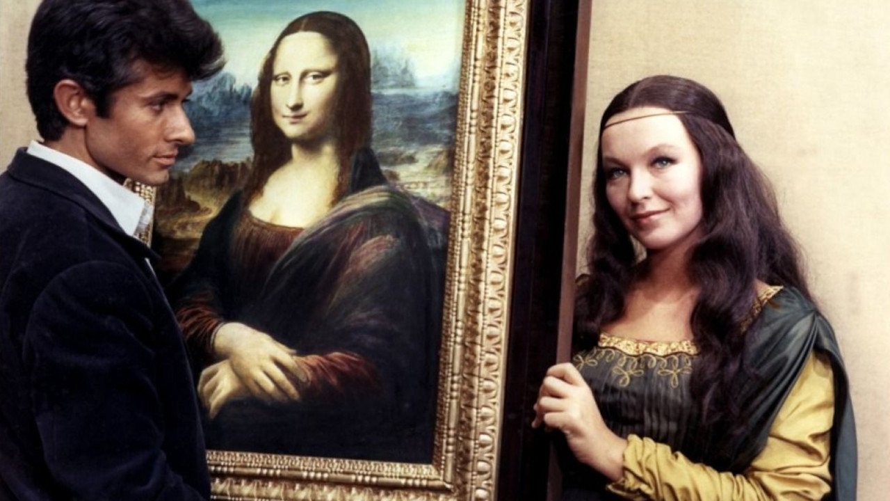 Backdrop for The Mona Lisa Has Been Stolen