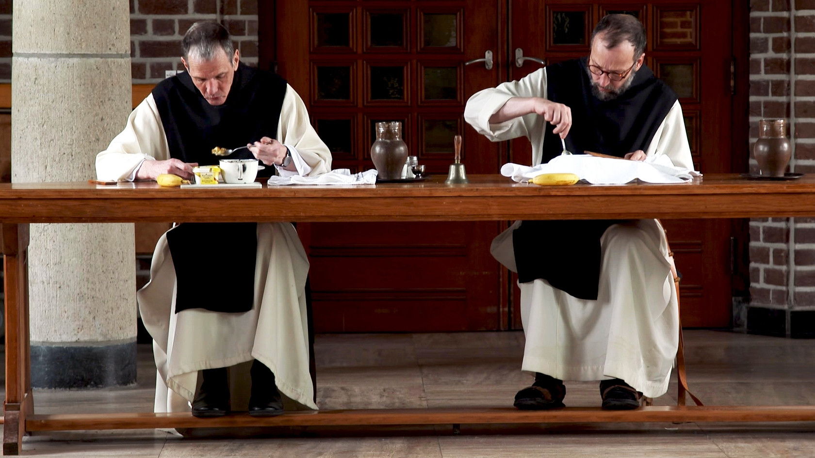 Backdrop for The Island of the Monks