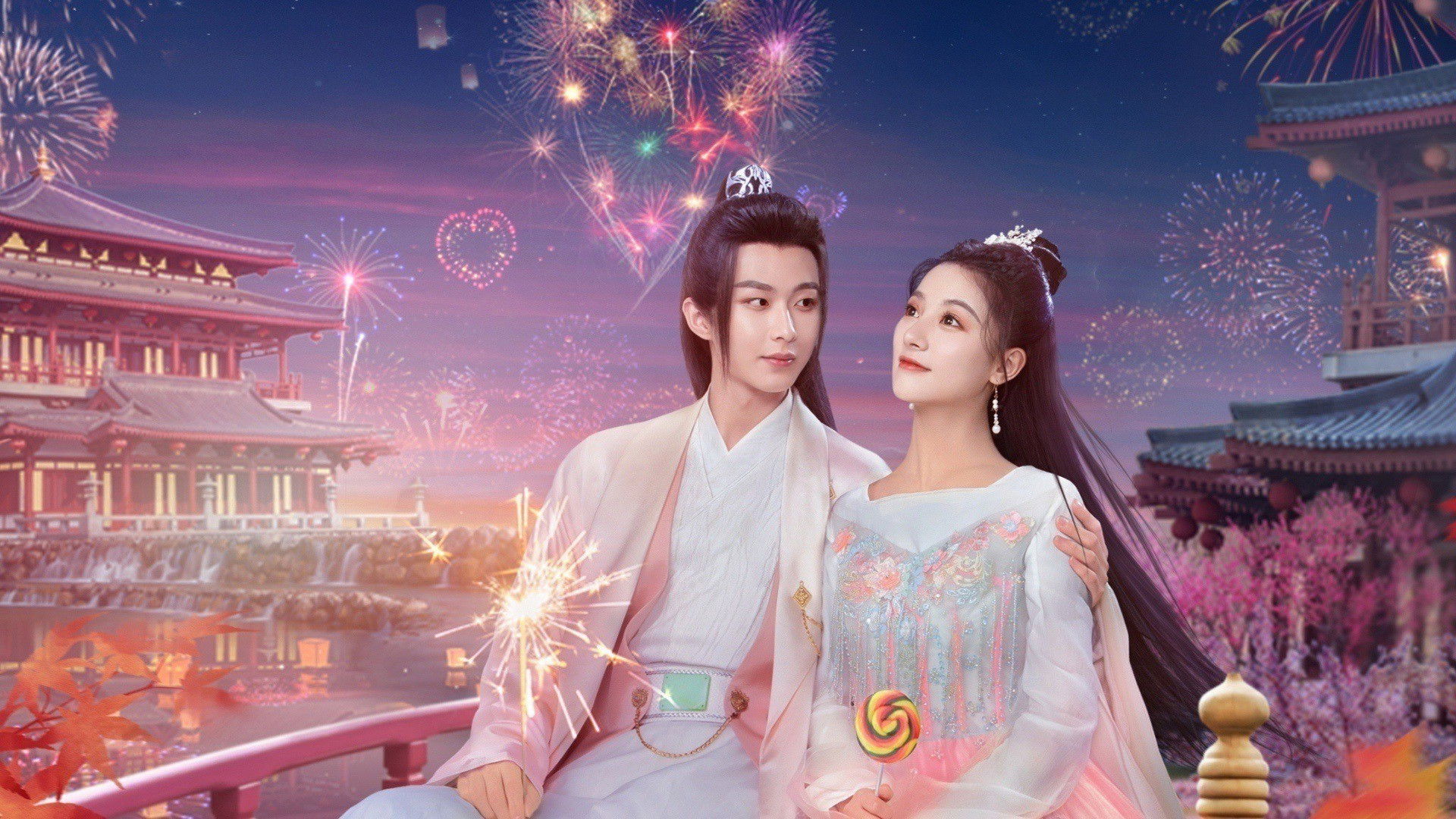 Backdrop for Wo Zai Zhe Li Deng Ni