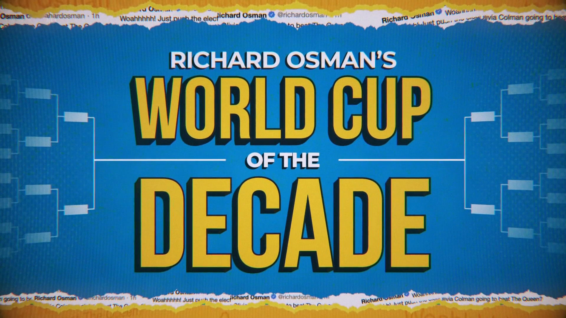 Backdrop for Richard Osman's World Cup of the Decade
