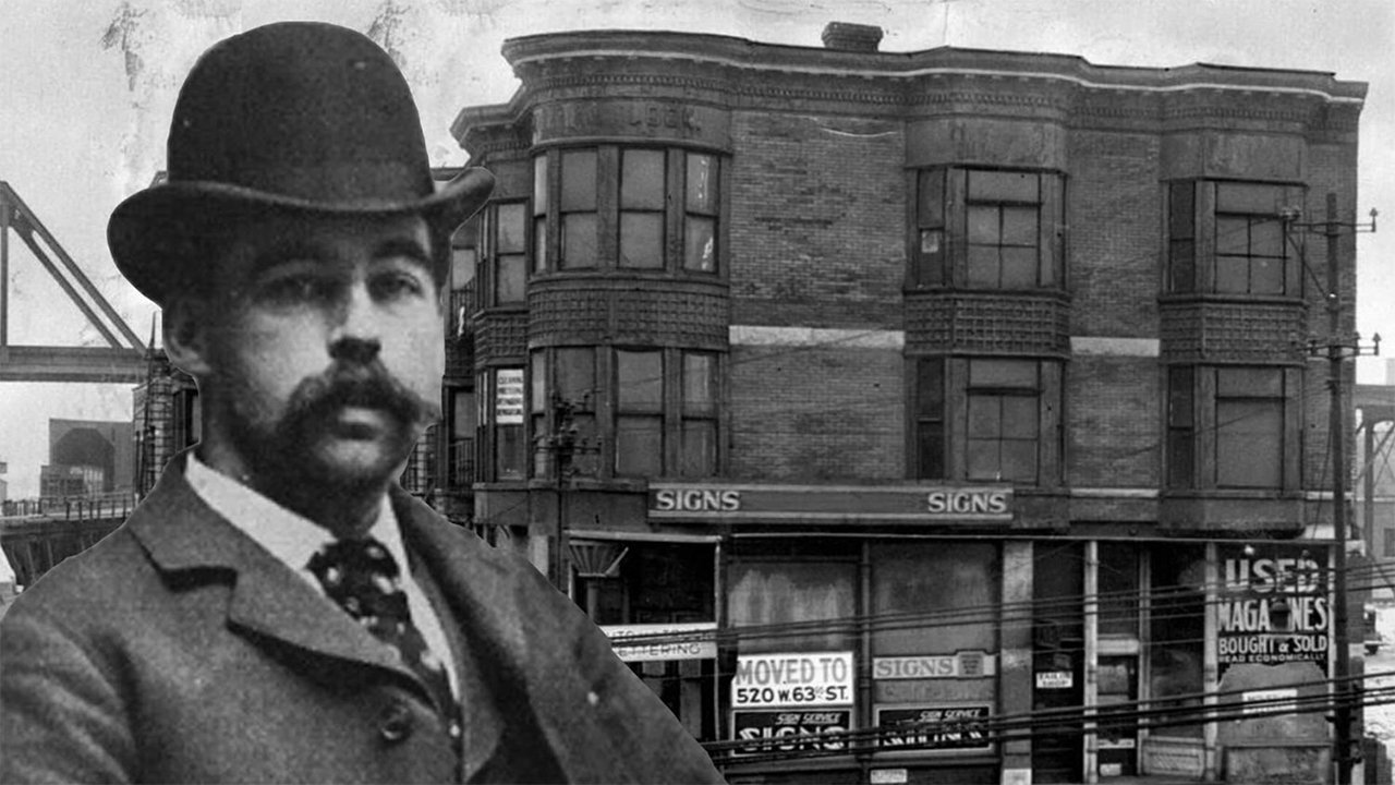 Backdrop for H.H. Holmes: America's First Serial Killer