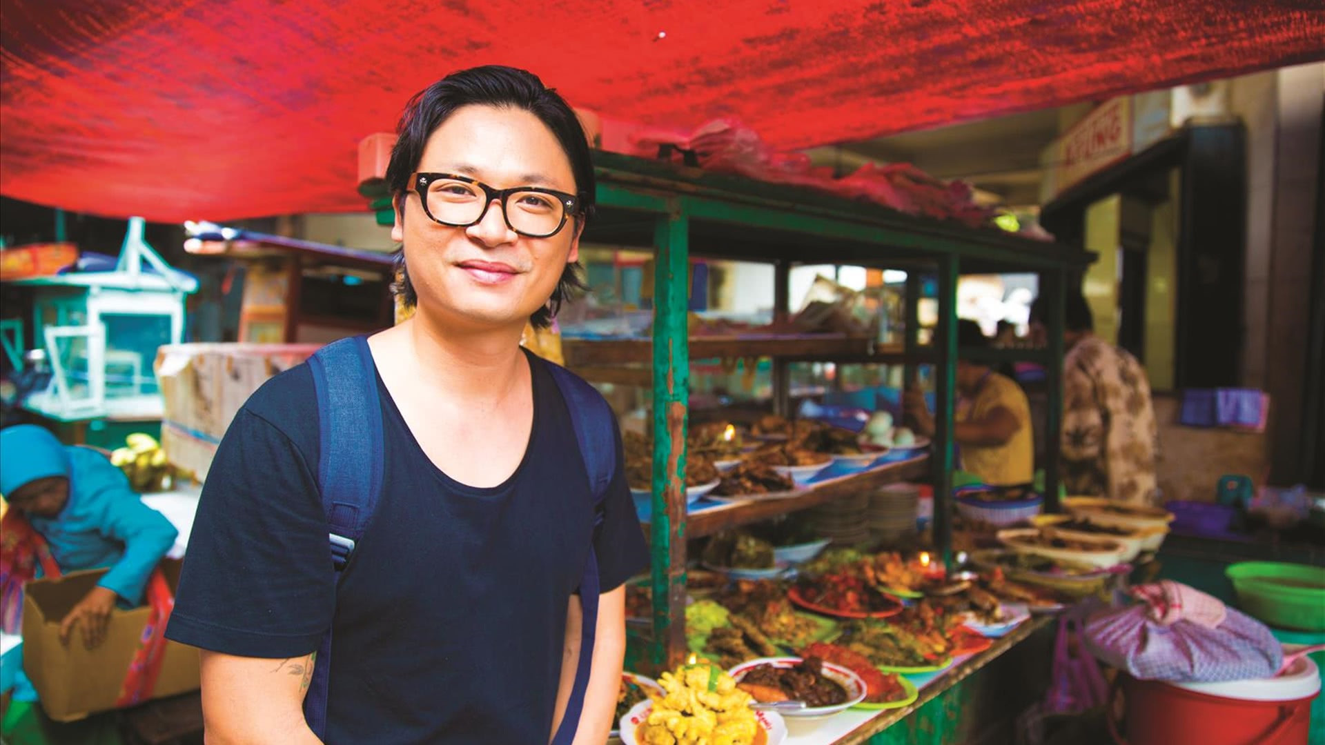 Backdrop for Luke Nguyen's Street Food Asia