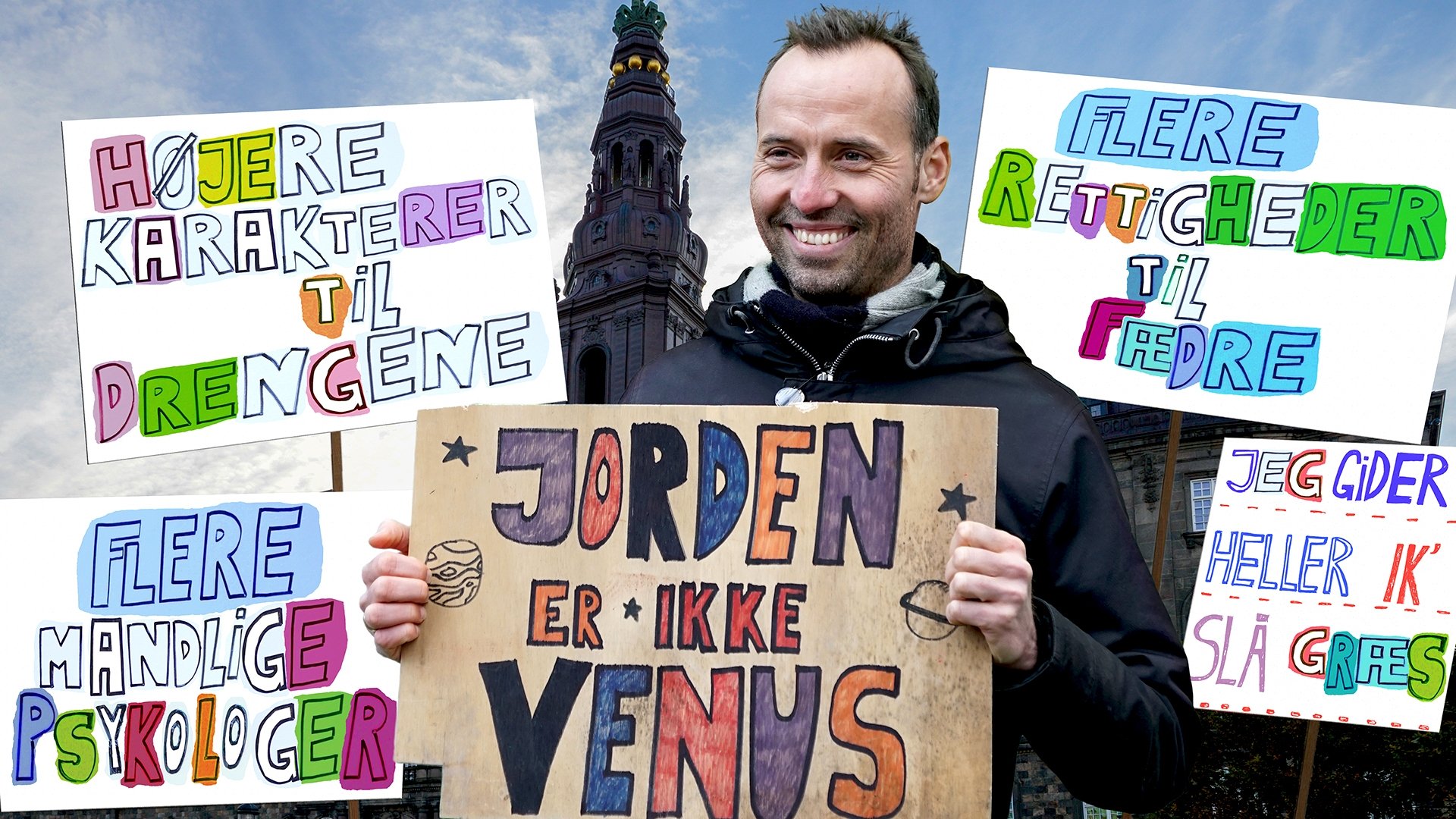 Backdrop for Nu har vi talt nok om kvinder