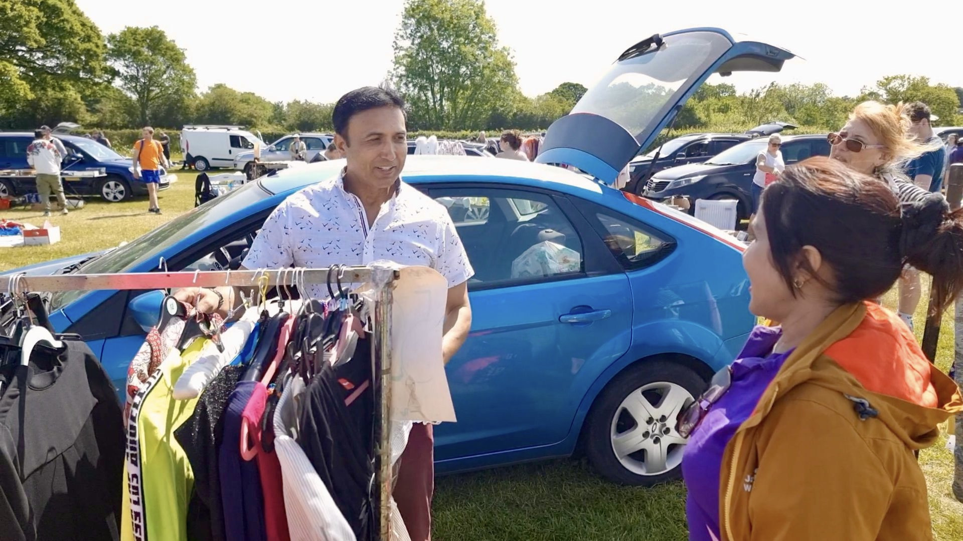 Backdrop for Bordon Sunday Market