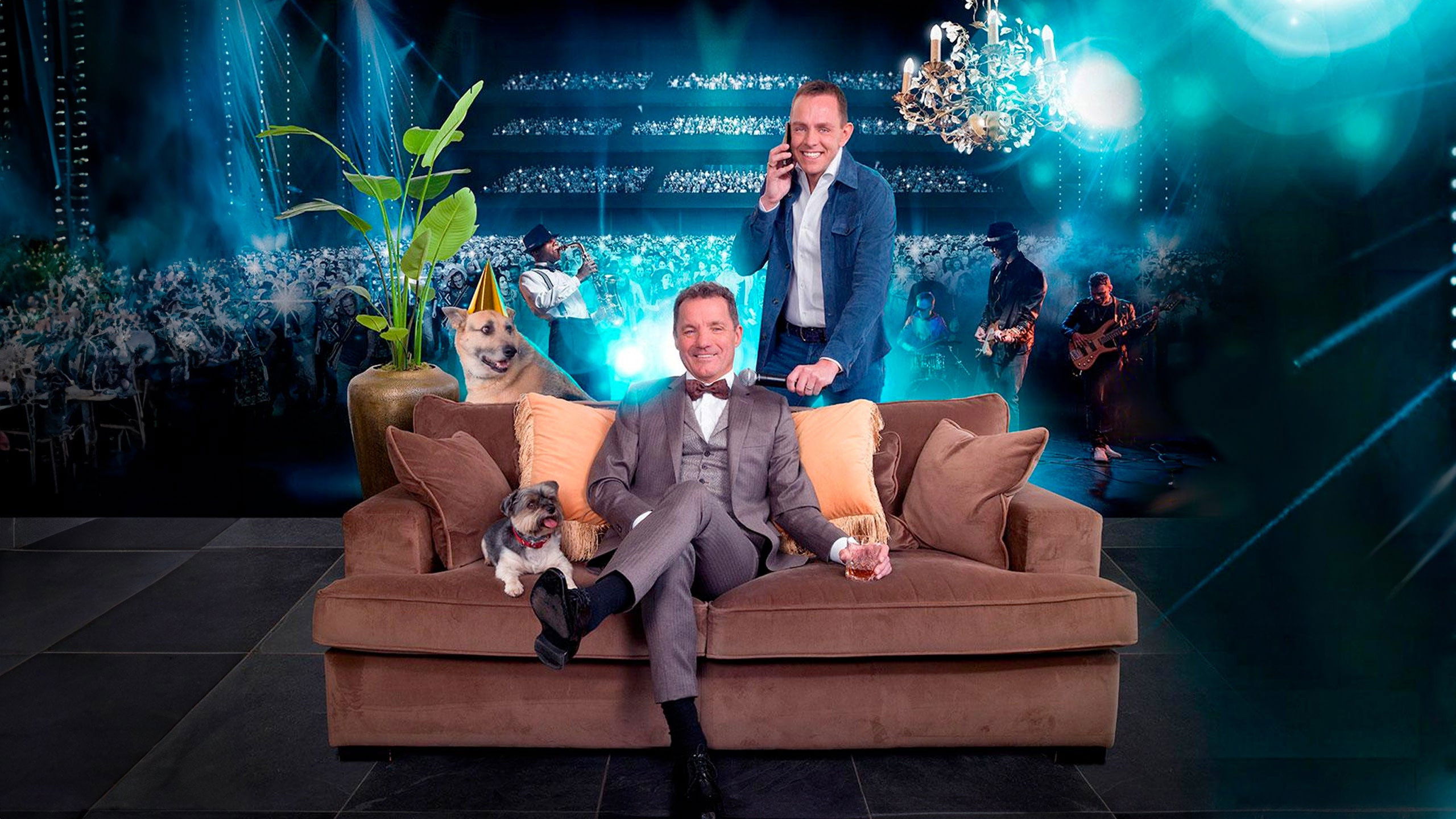 Backdrop for De Bevers in Ahoy - Het Concert