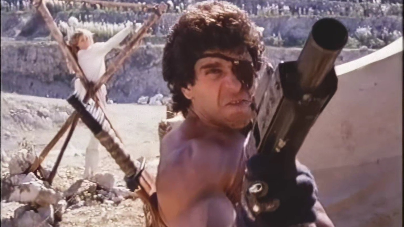 Backdrop for Desert Warrior