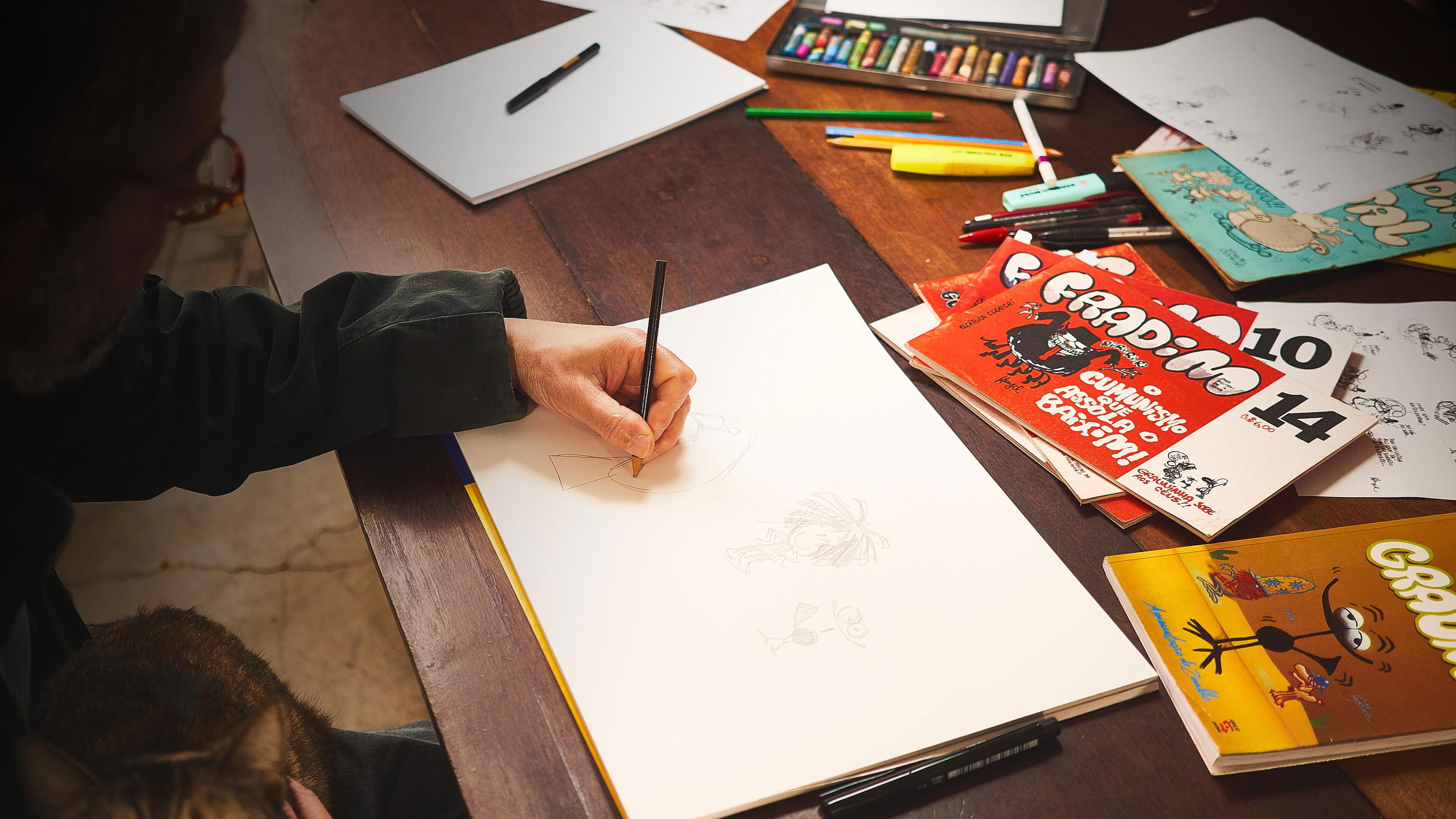 Backdrop for Reading Again Graúna