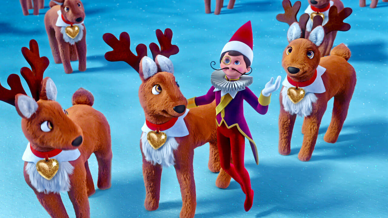 Backdrop for Elf Pets: Santa's Reindeer Rescue