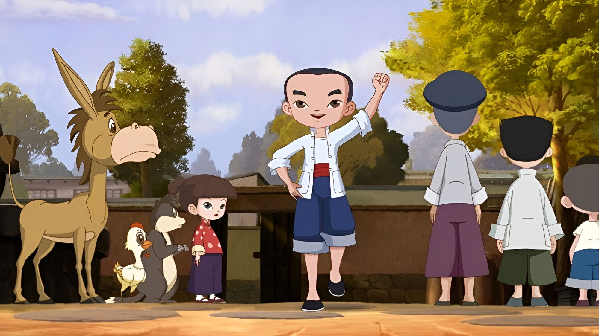 Backdrop for Xi Bai Po