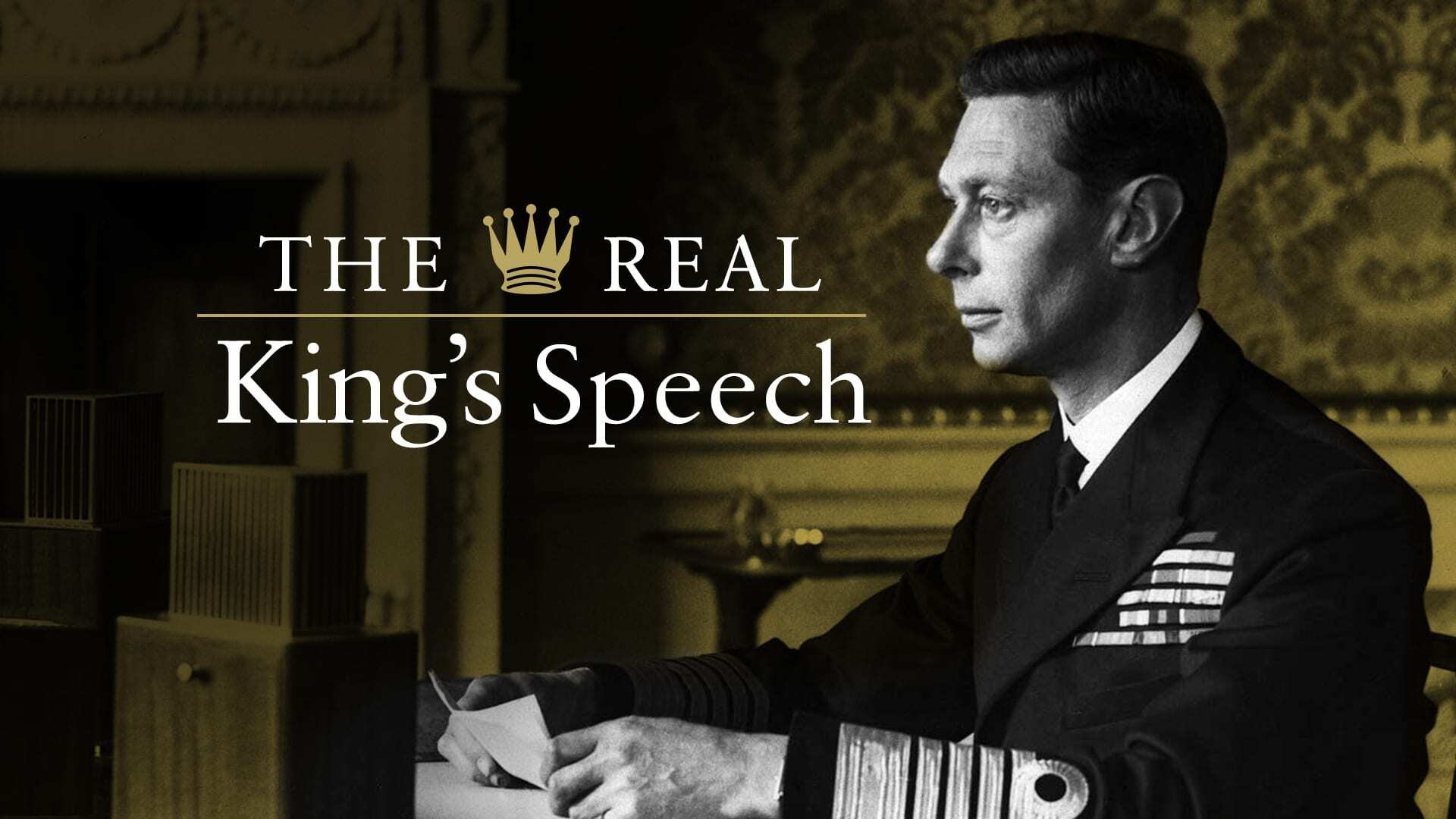 Backdrop for The Real King's Speech
